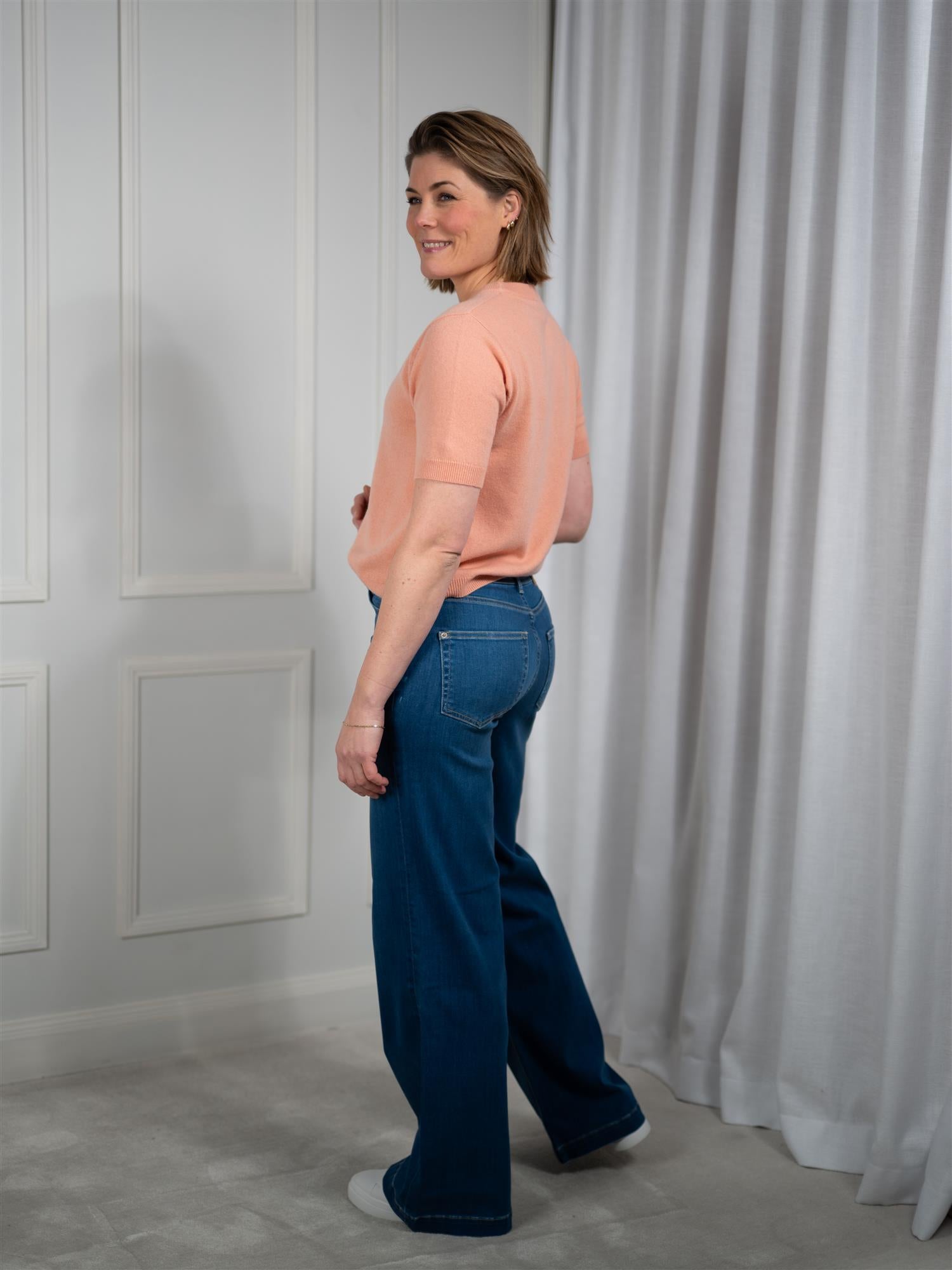 Mmdara Deluxe Jeans Mid Blue