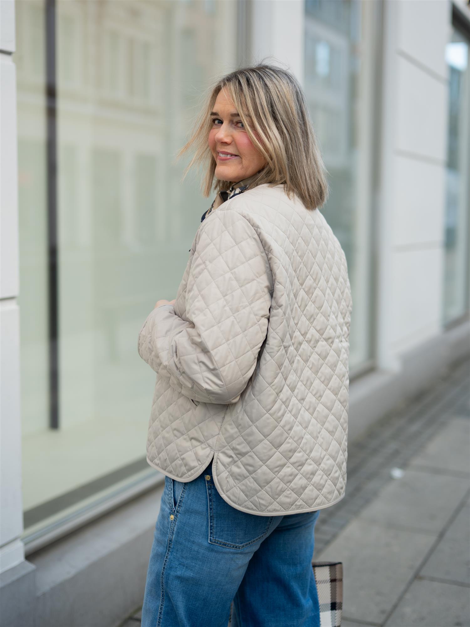 Barbour Cashel Quilt Mist