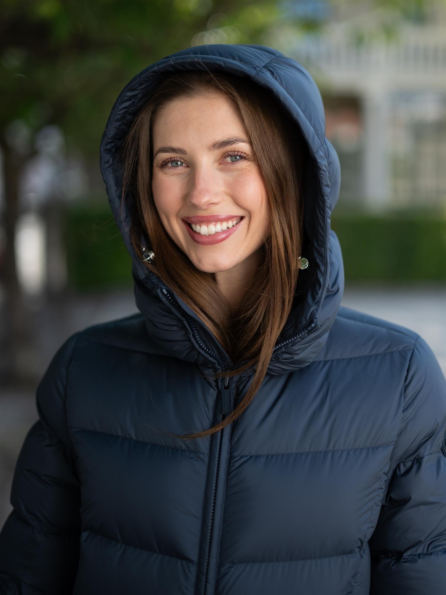 Ladies Down Jacket Blue