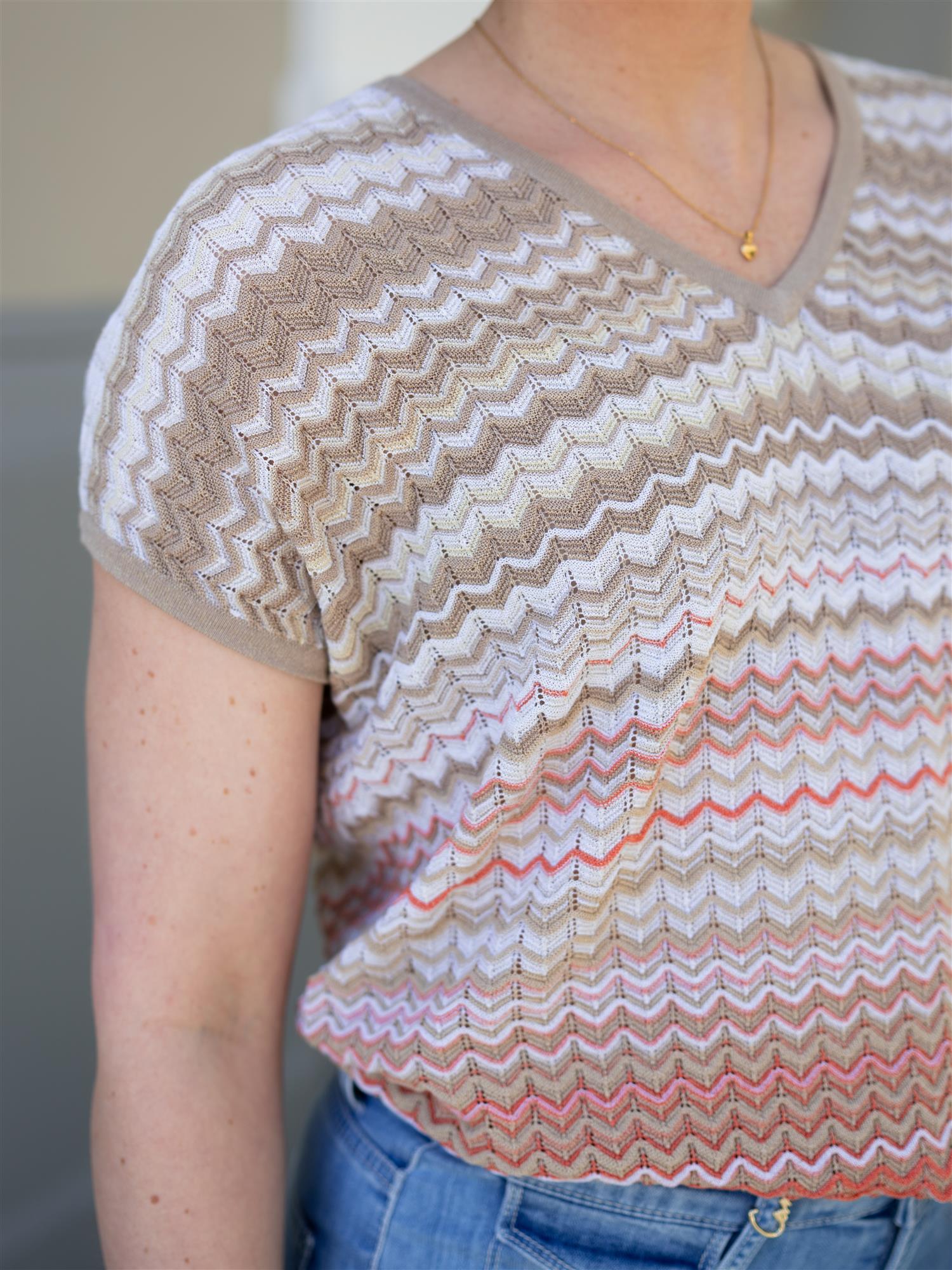 MMShani Zig-Zag Knot Knit