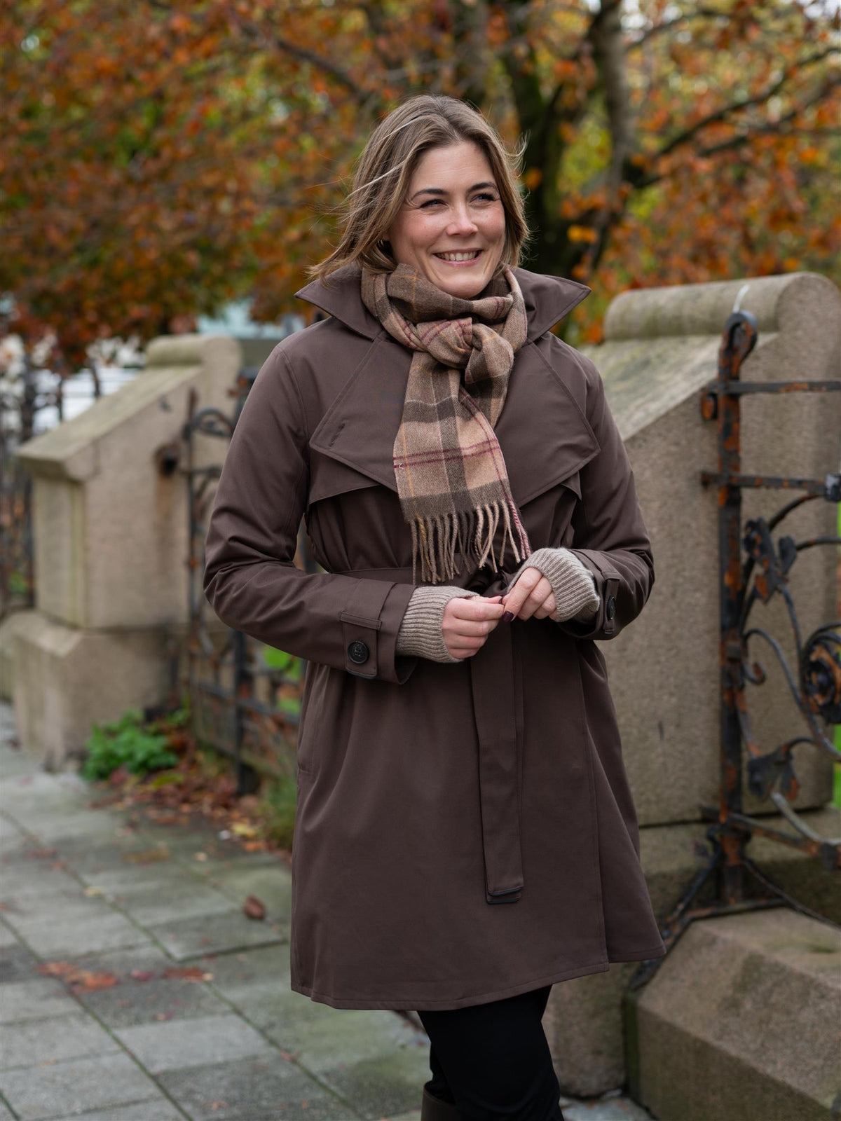 Yr'en Coat Brown