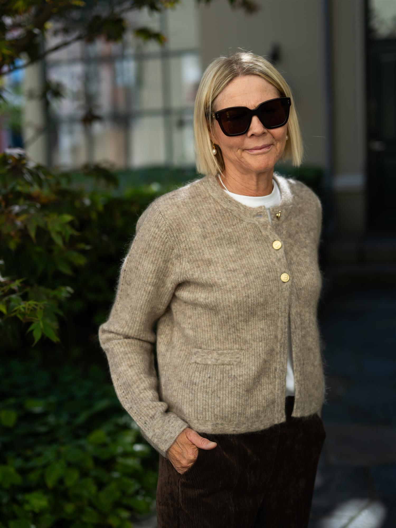 Sienna Rib Cardigan Melange