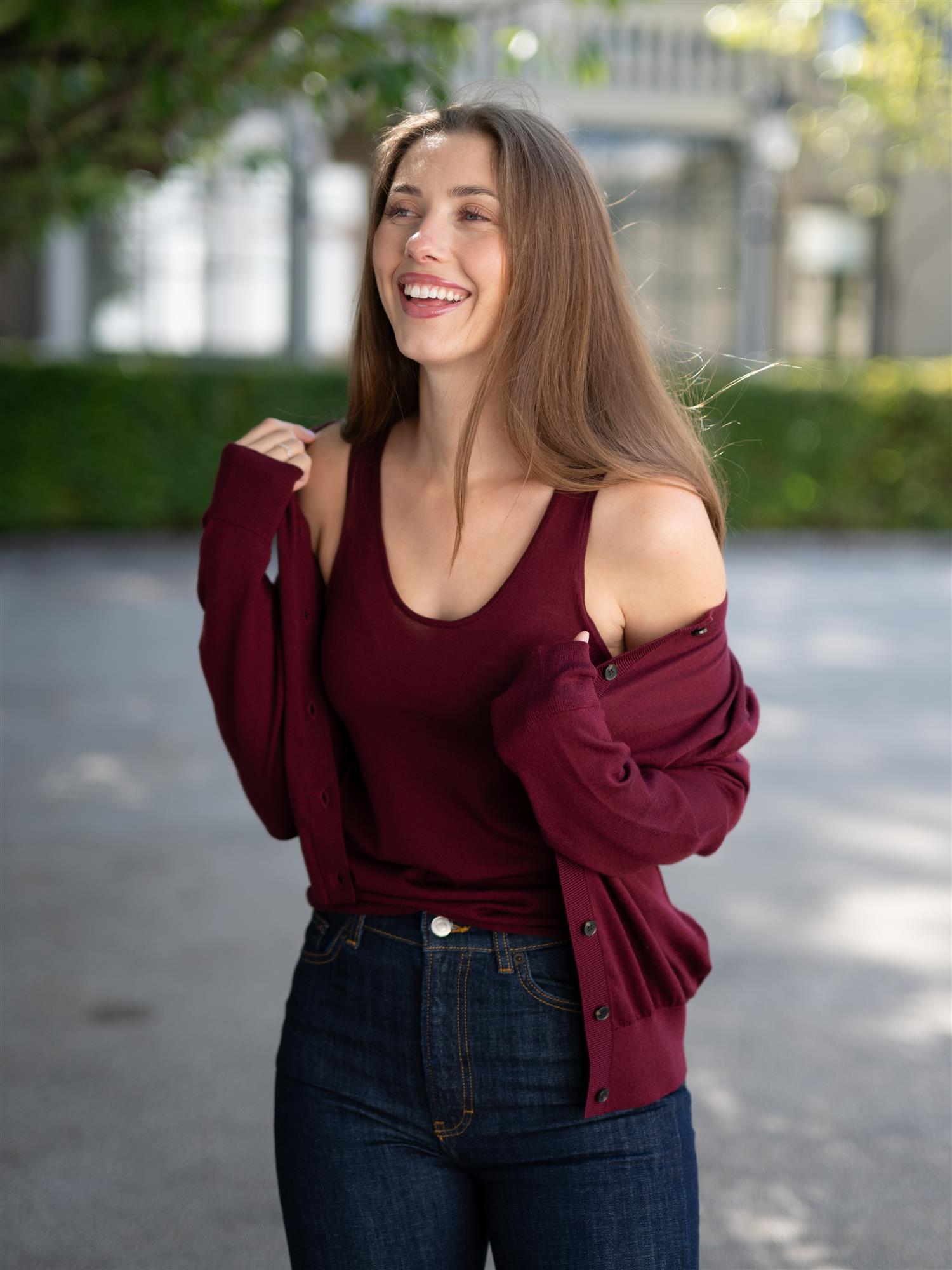 Emmie Tank Top Plum
