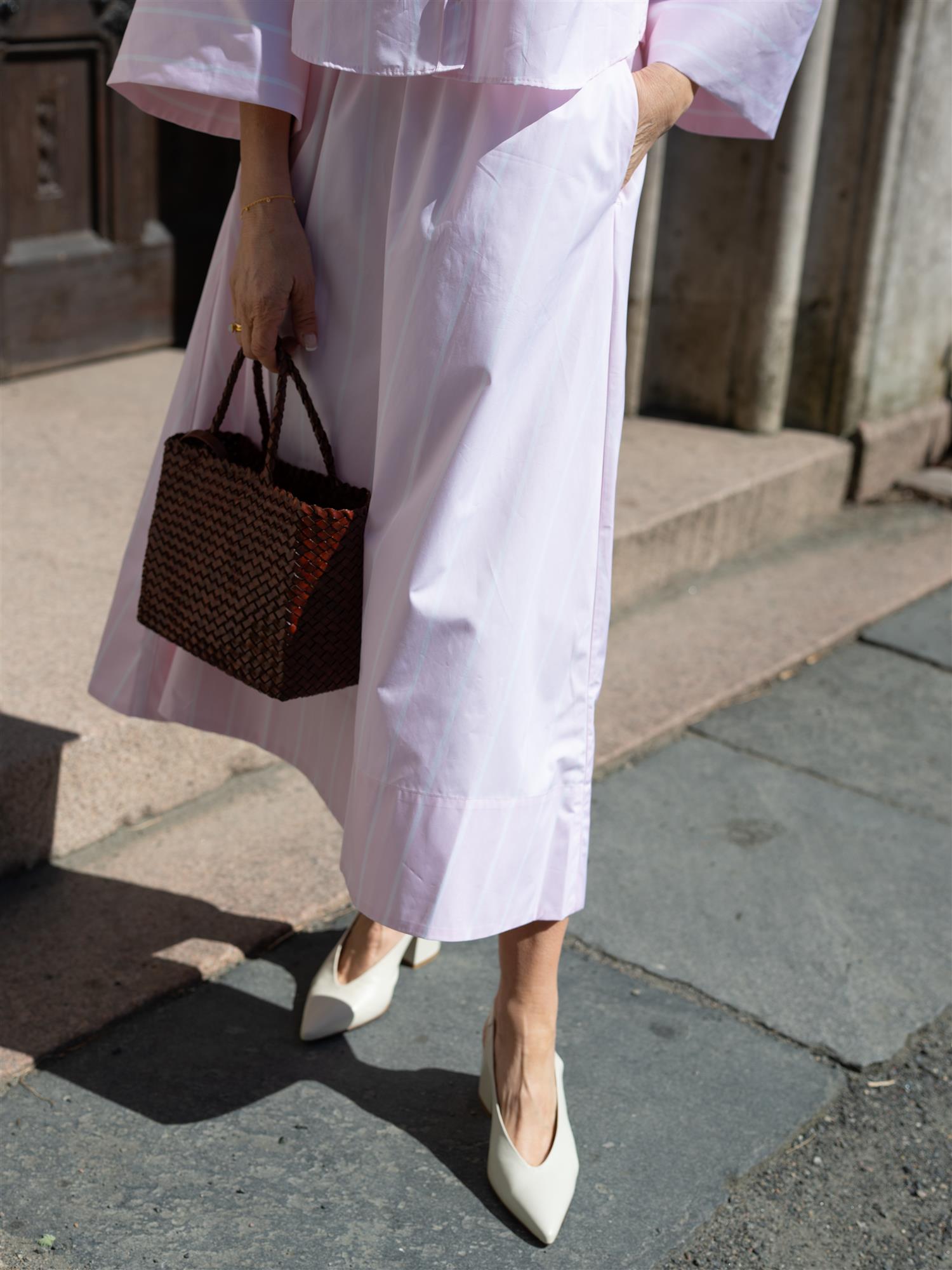 Julie Josephine Sanne Skirt Peony Stripe