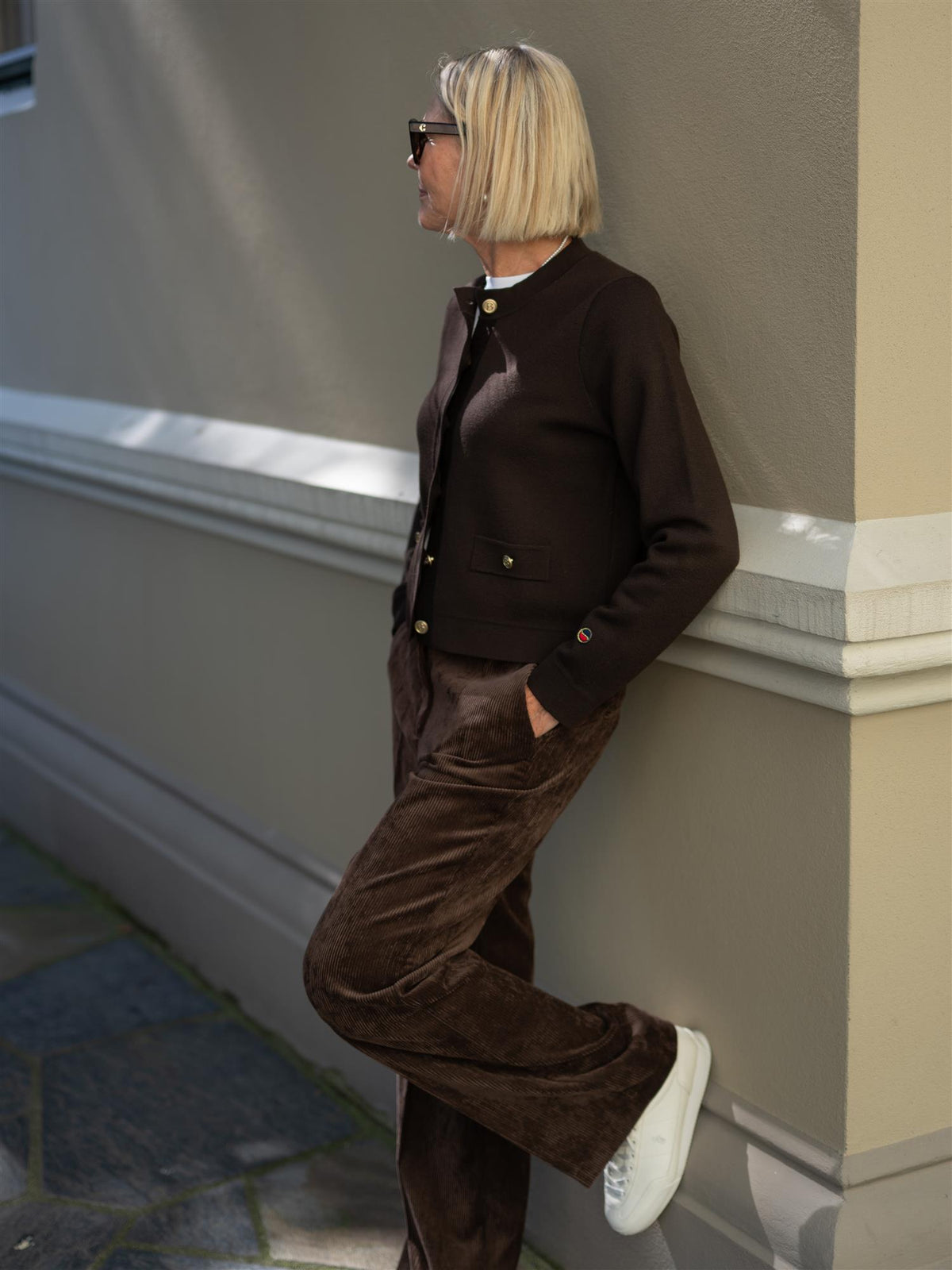 Aria Cardigan Chocolat