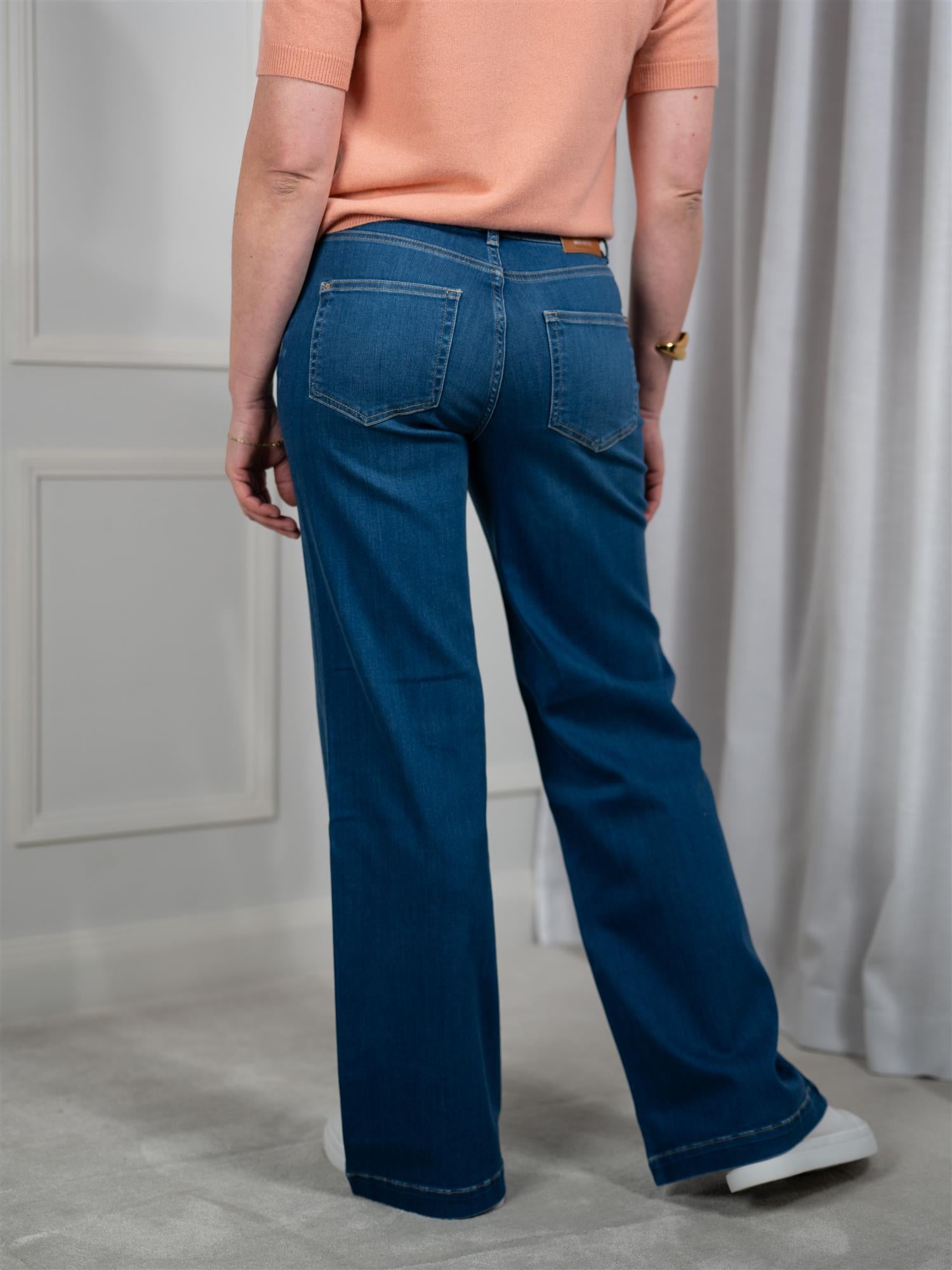 Mmdara Deluxe Jeans Mid Blue