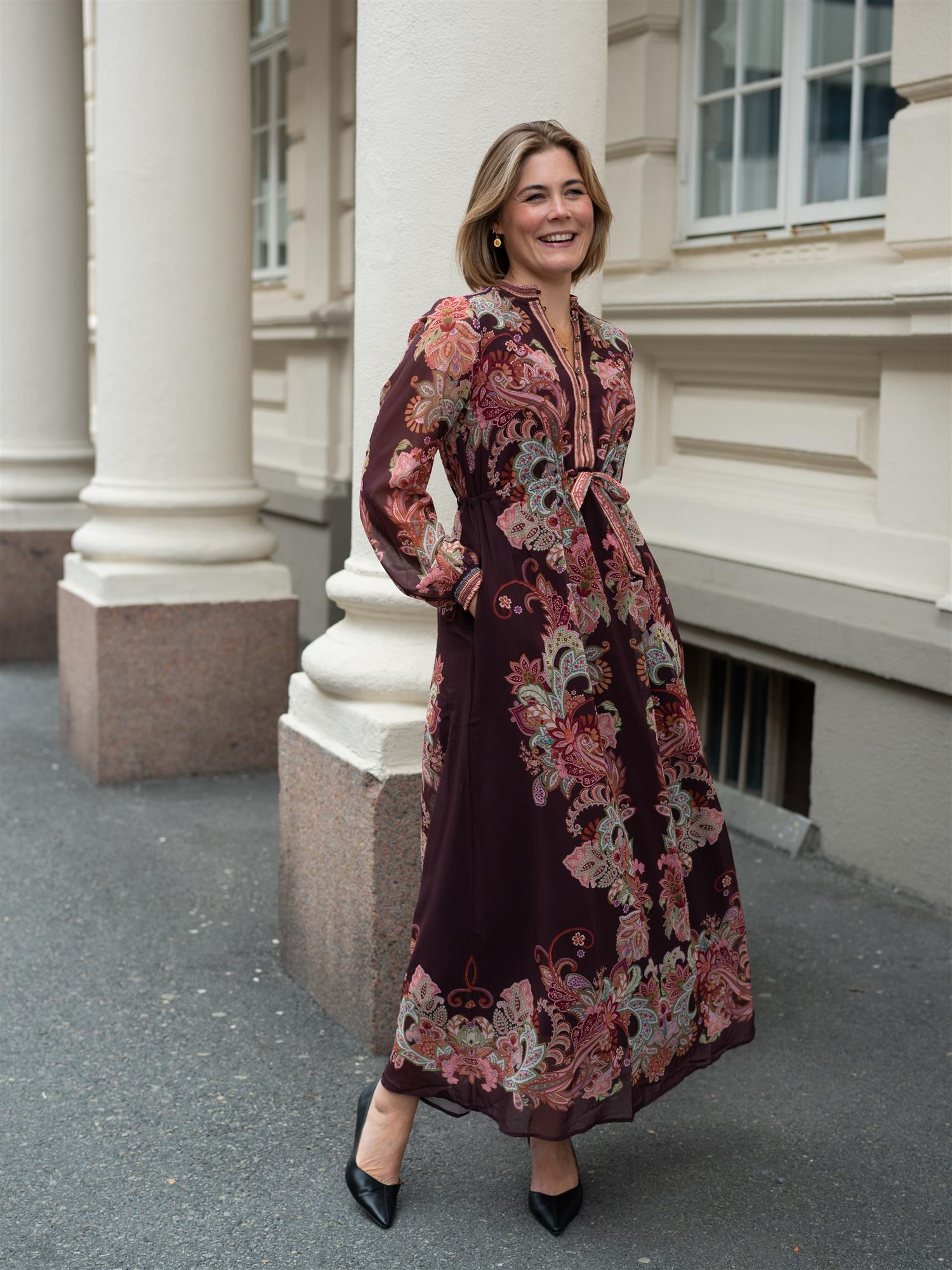 Isolde Dress Wine