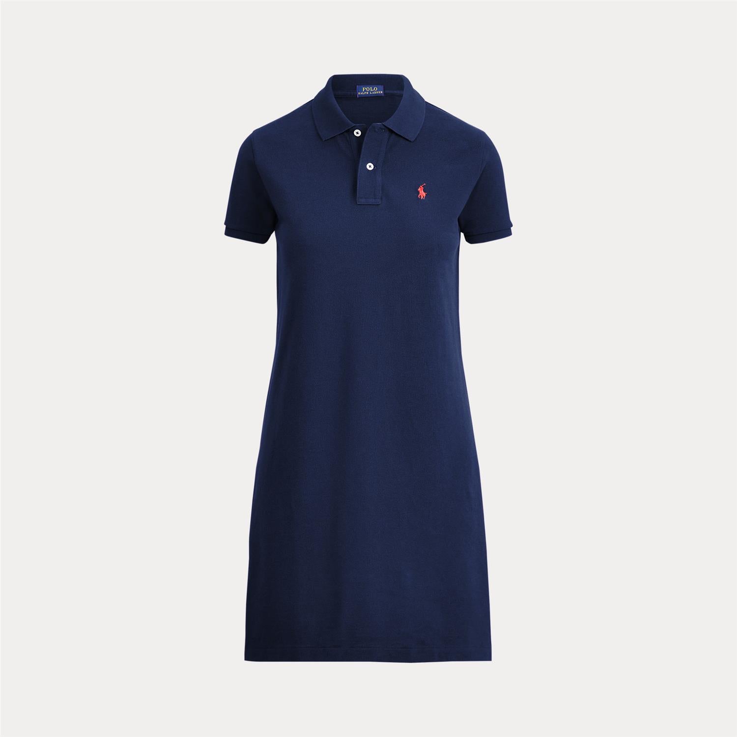 Polo Lcy Drs-Short Sleeve-Casual Dress