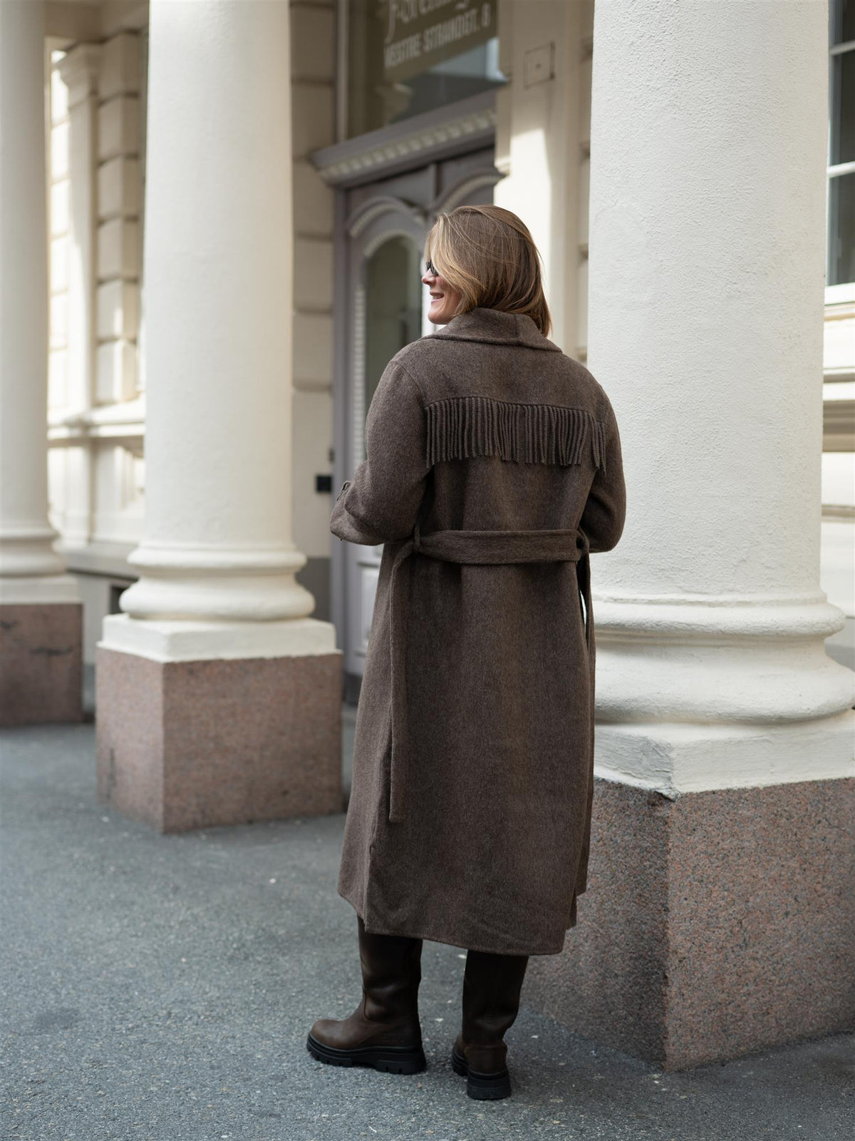 Heidi Coat Dark Brown