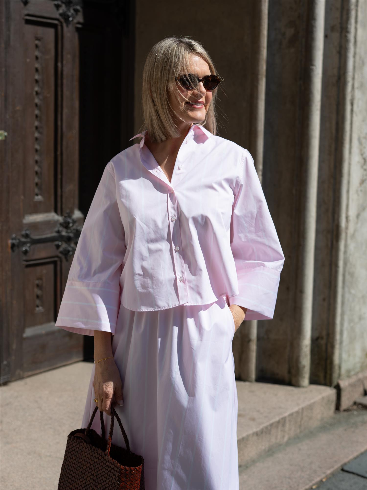 Julie Josephine Anja Shirt Peony Stripe