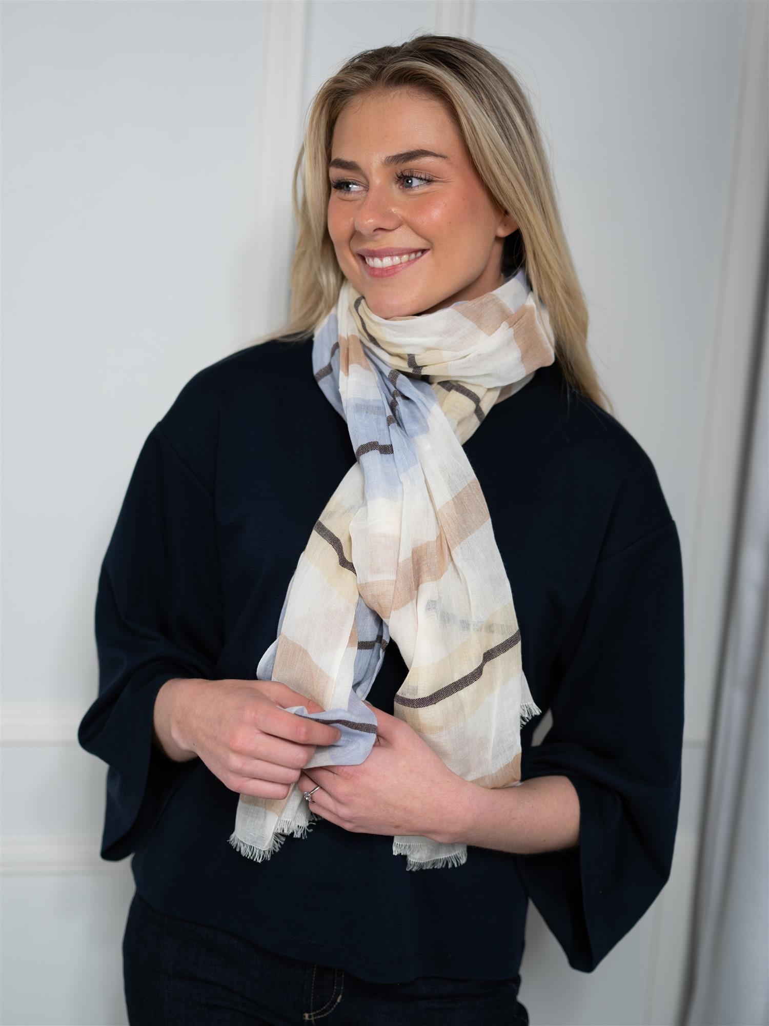 Beck Söndergaard Stripeana Cowea Scarf
