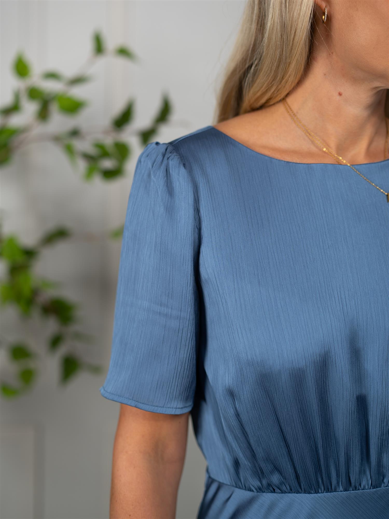 Riccovero Amber Dress Sky Blue