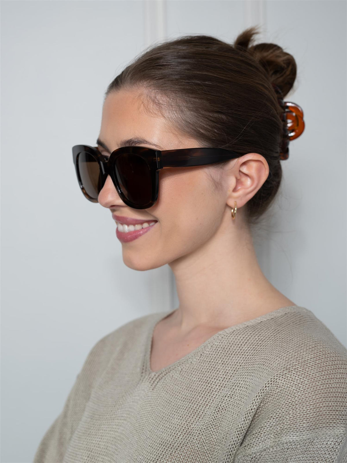 Glas Chloe Dark Brown