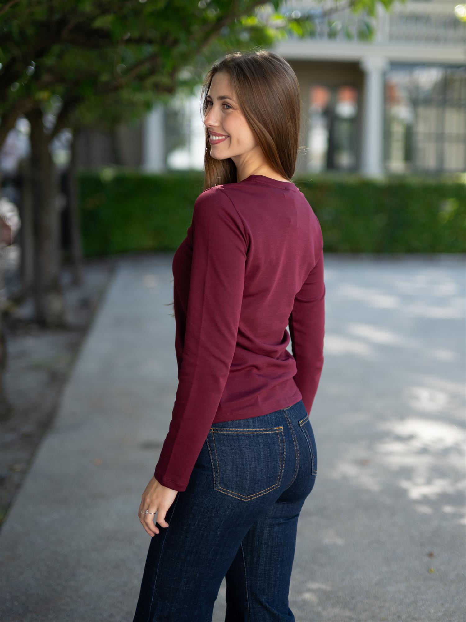Andrea Longsleeve Plum