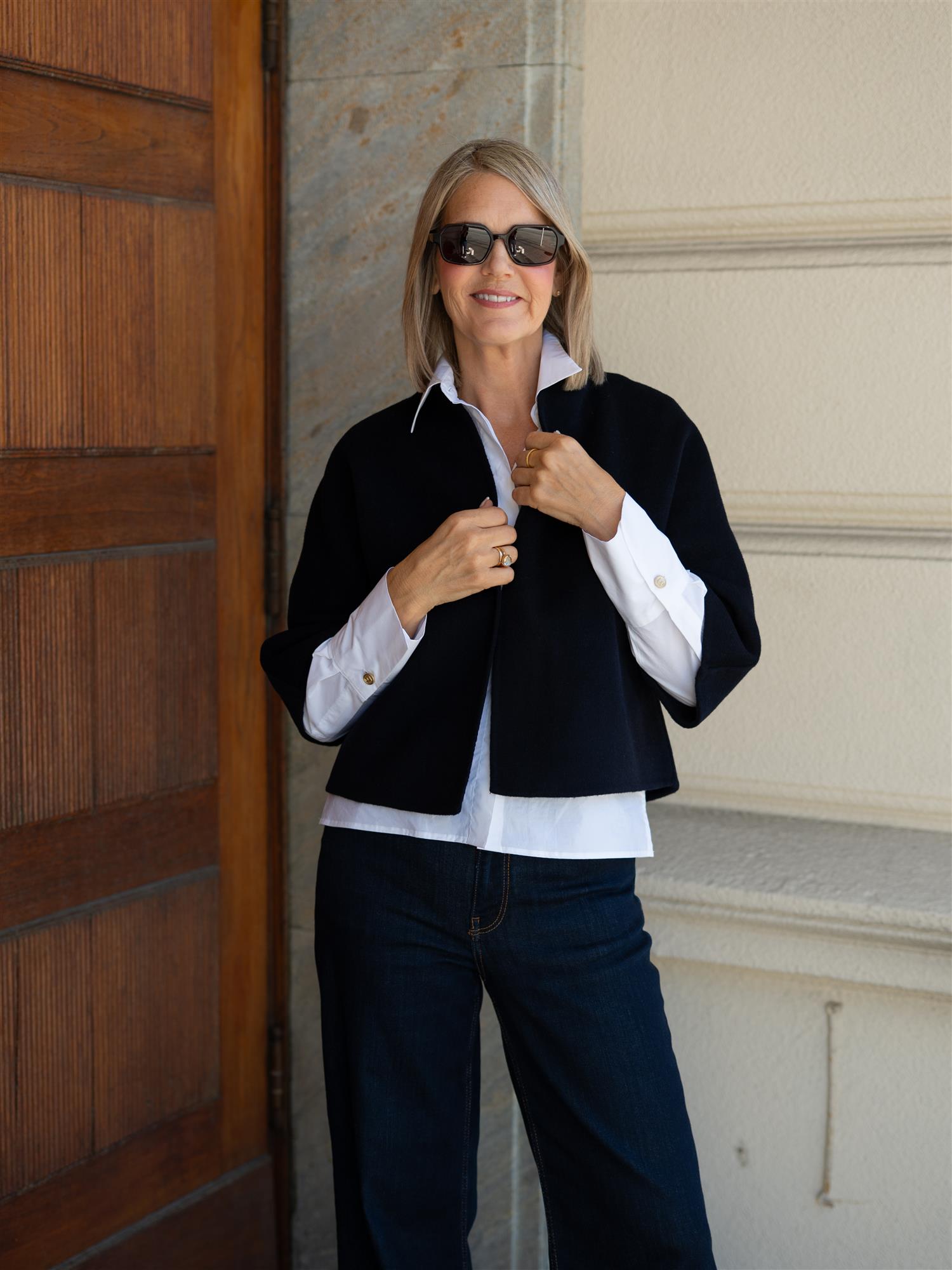 Kira Wool Jacket Navy