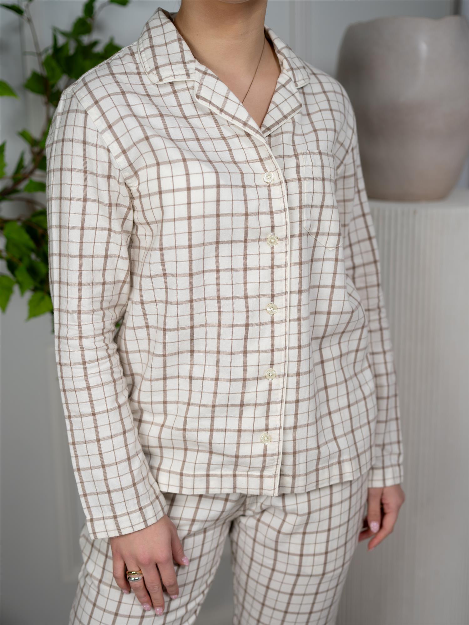 Gant Flannel Pajama Set Gift Box