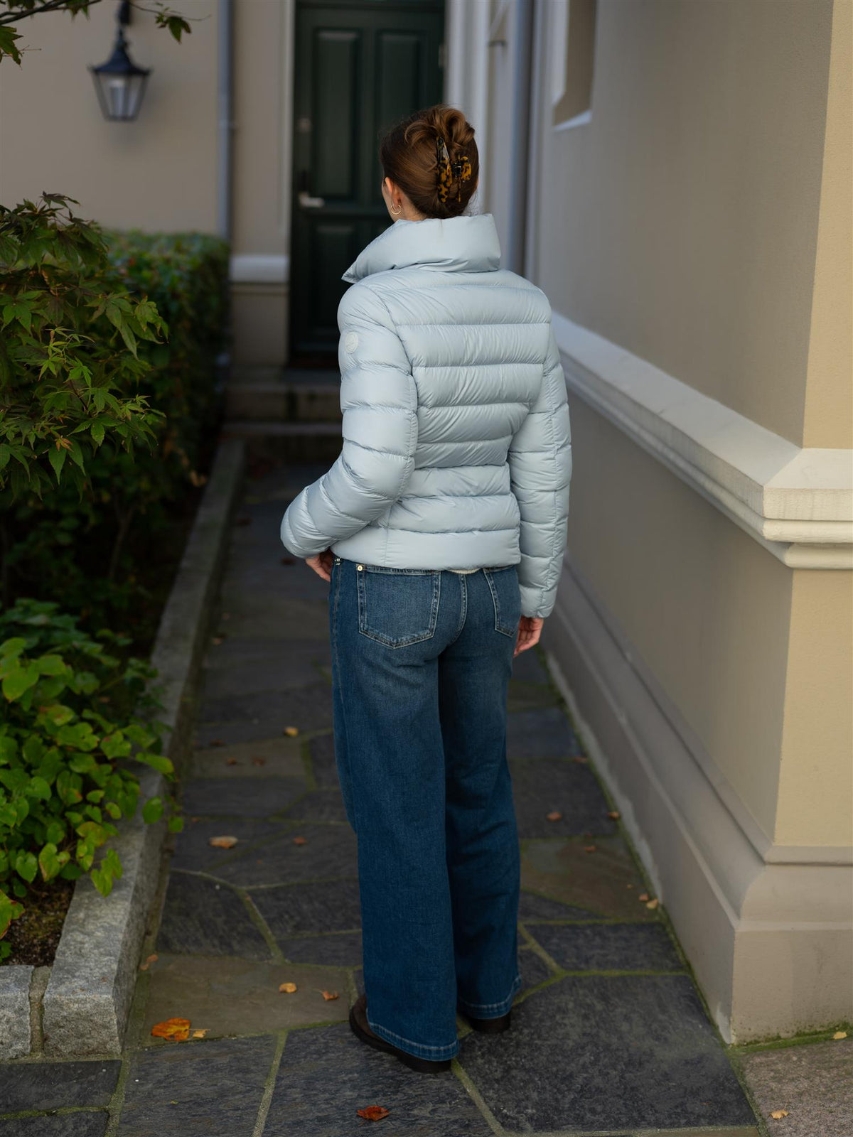 Ladies Down Jacket Ice Blue