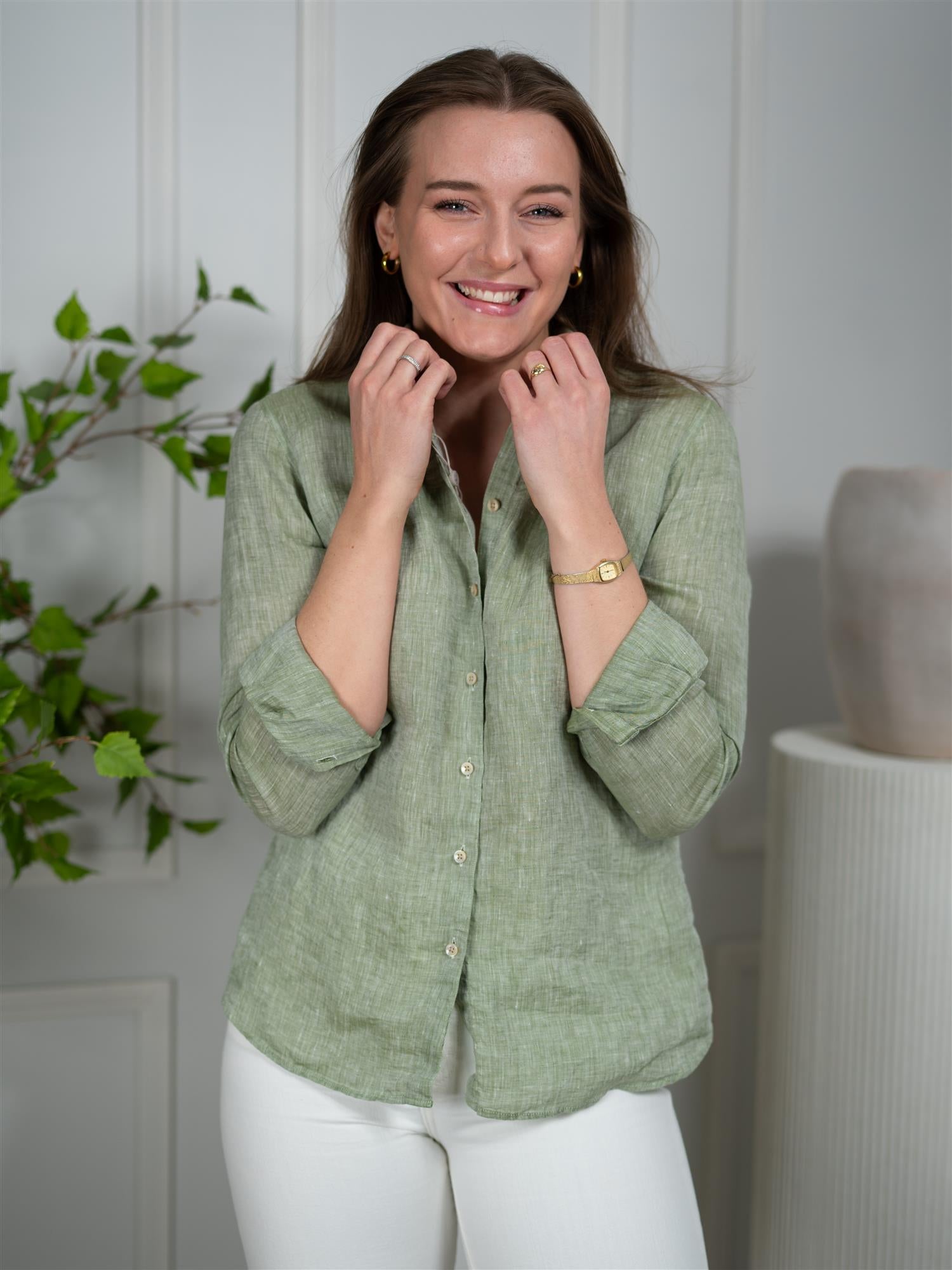 Stenströms Sofie Shirt Green