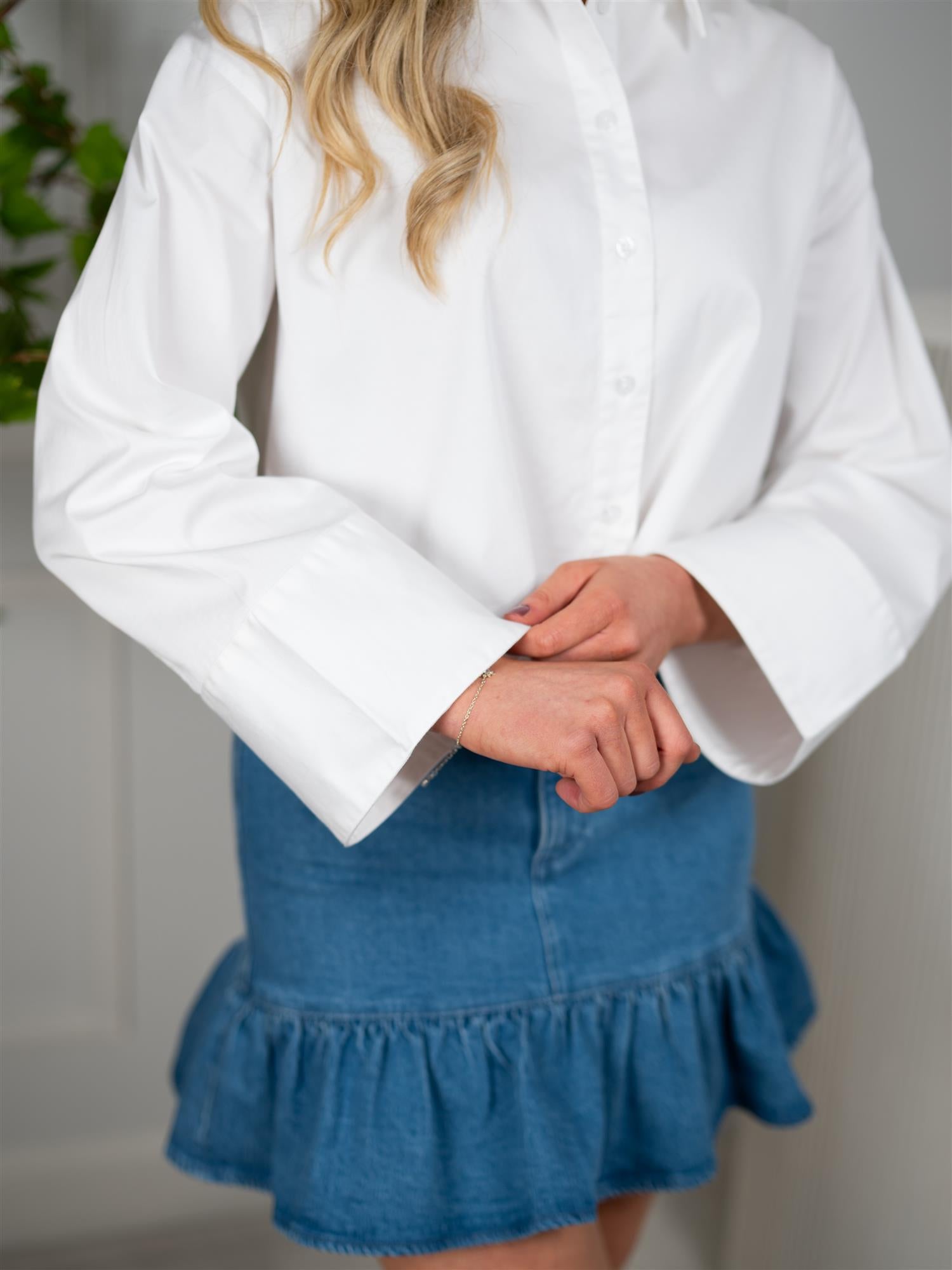 Ella&il Riley Shirt White