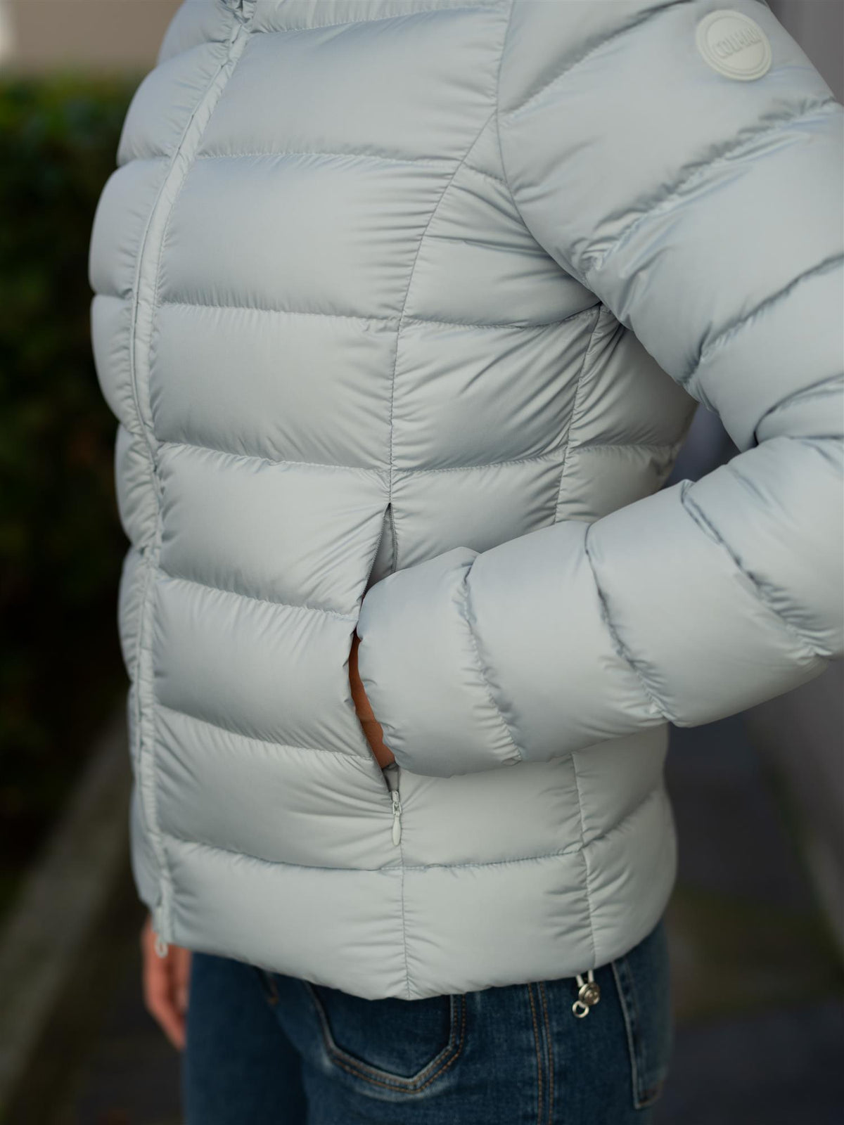 Ladies Down Jacket Ice Blue