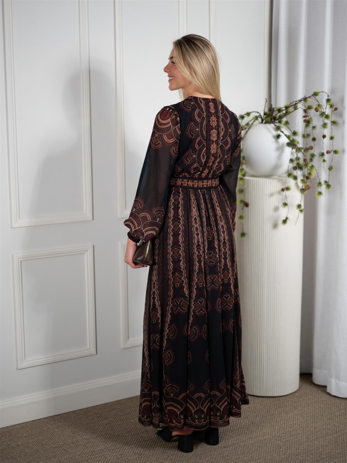 Iselda Dress Plum