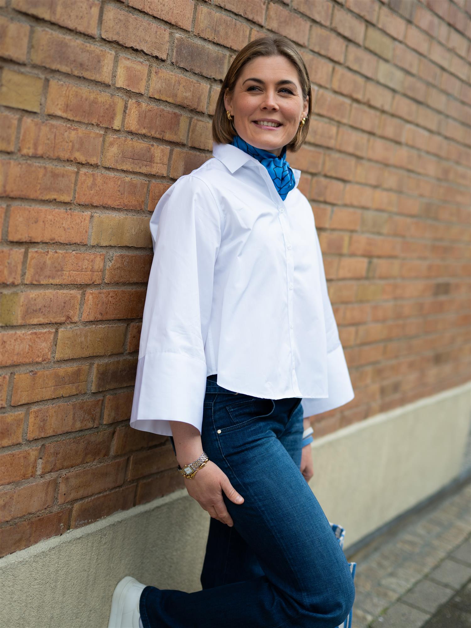 Julie Josephine Anja Shirt White