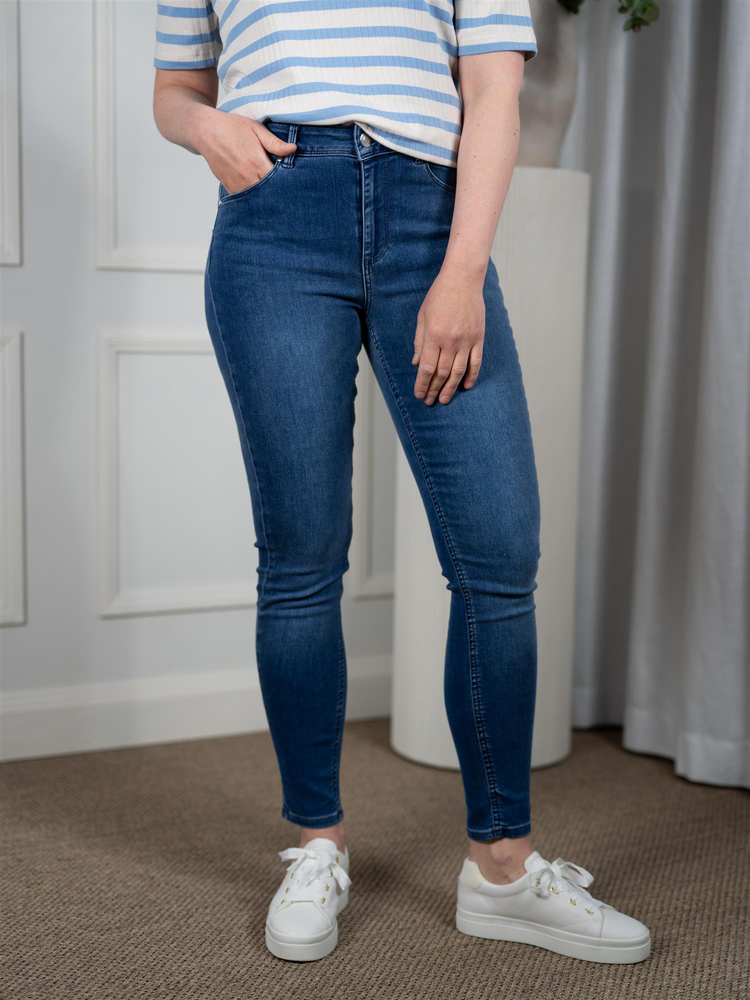 Pieszak Philine Jeans New Navy Mid Blue