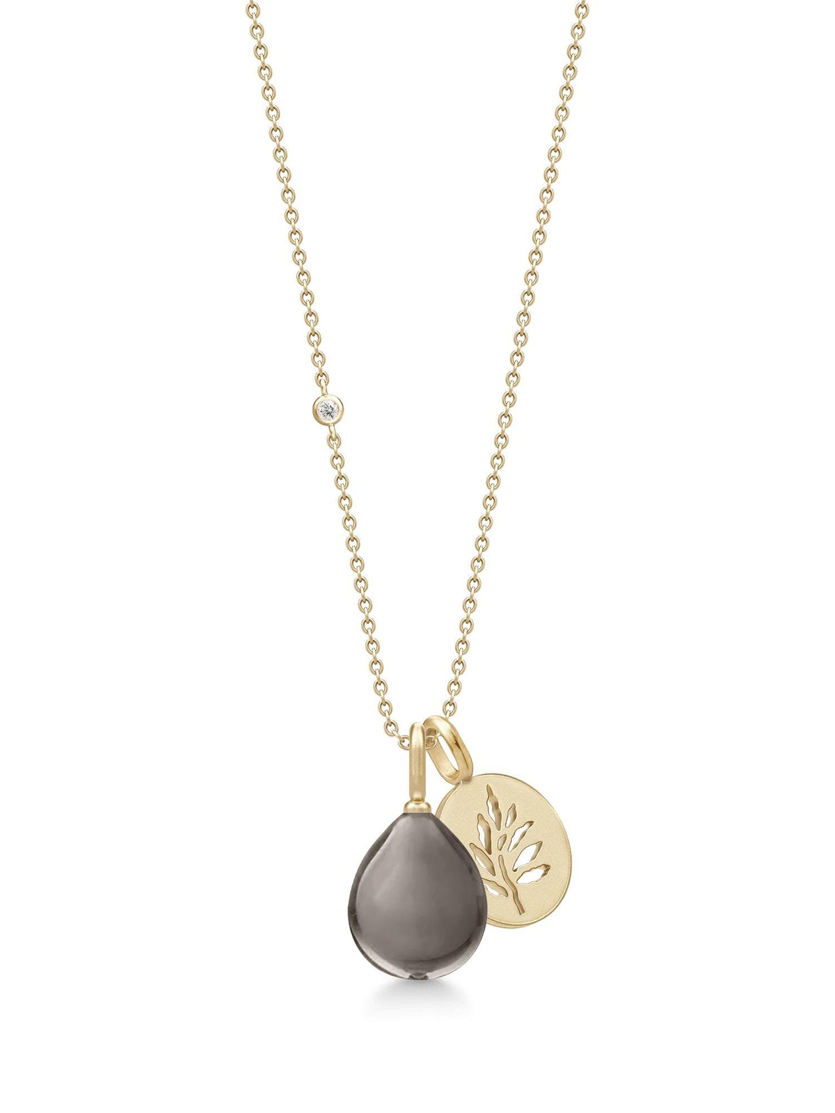 Prima Ballerina Pendant Smokey Crystal