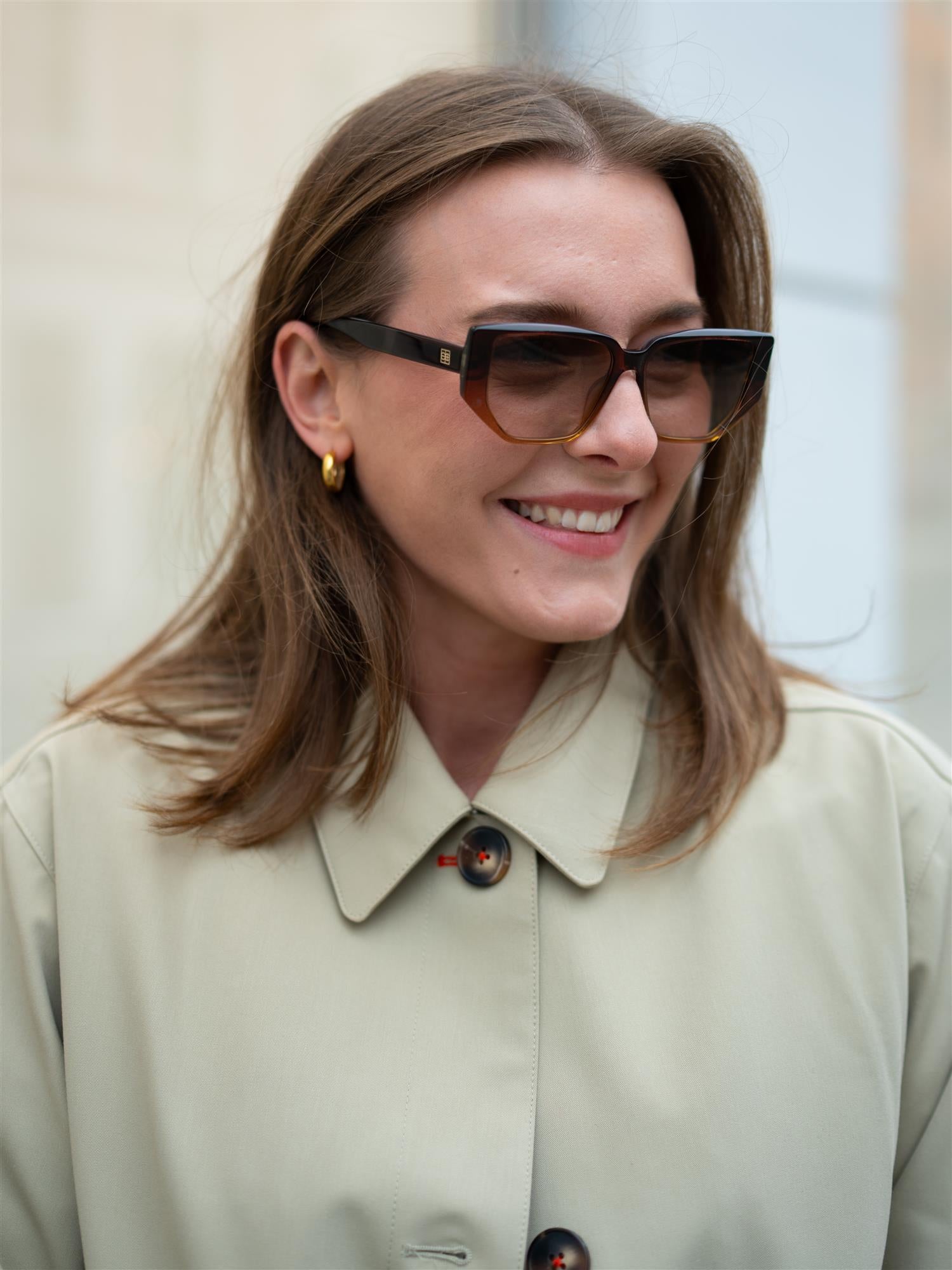 Glas Renee Amber Fade Sunglasses