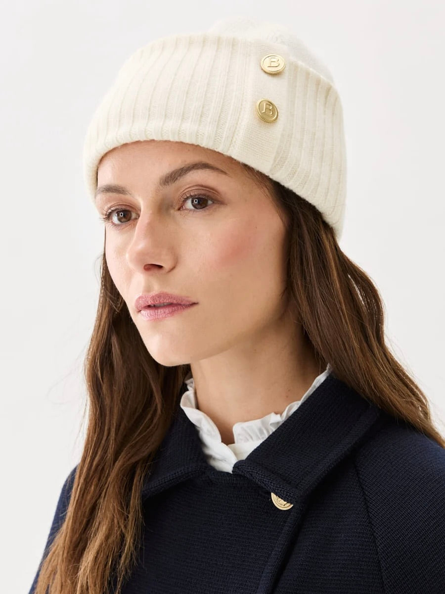Roya Beanie Ecru