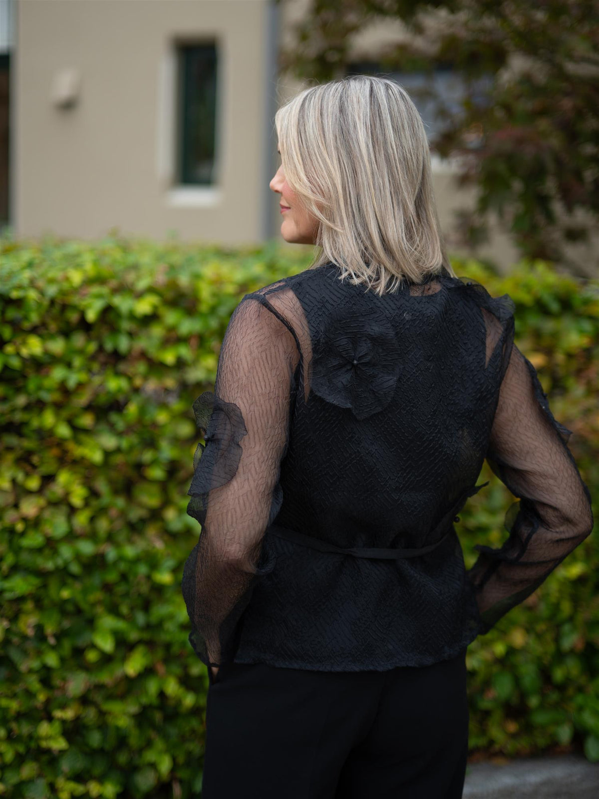 Komorebi Blouse Black