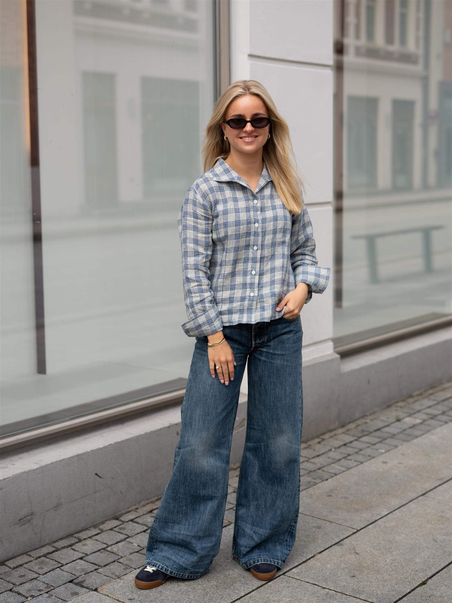 Jeanerica Kyoto Dark Blue Righe