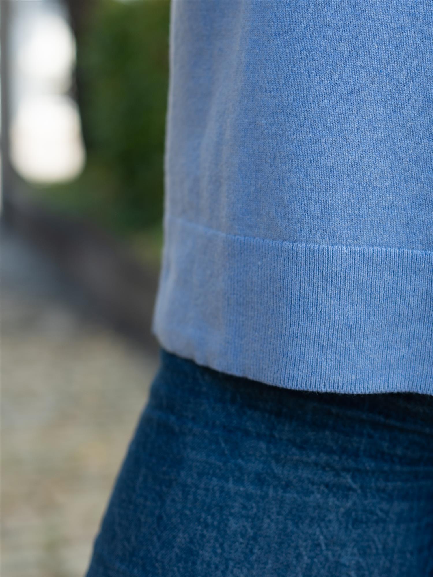 Superfine Lambswool Mockneck Misty Lavender