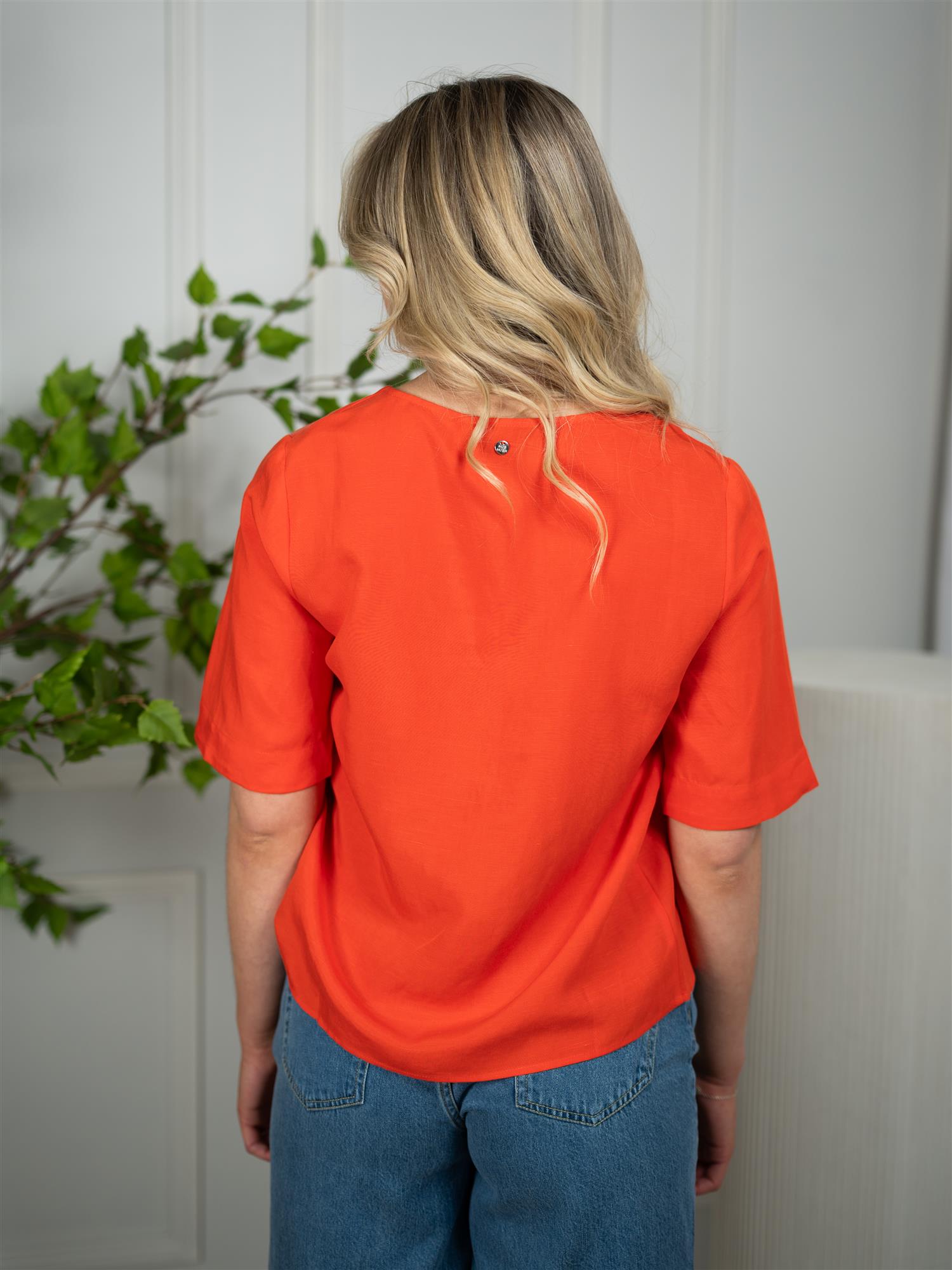 Mos Mosh MMRraina Alexis Blouse Spicy Orange