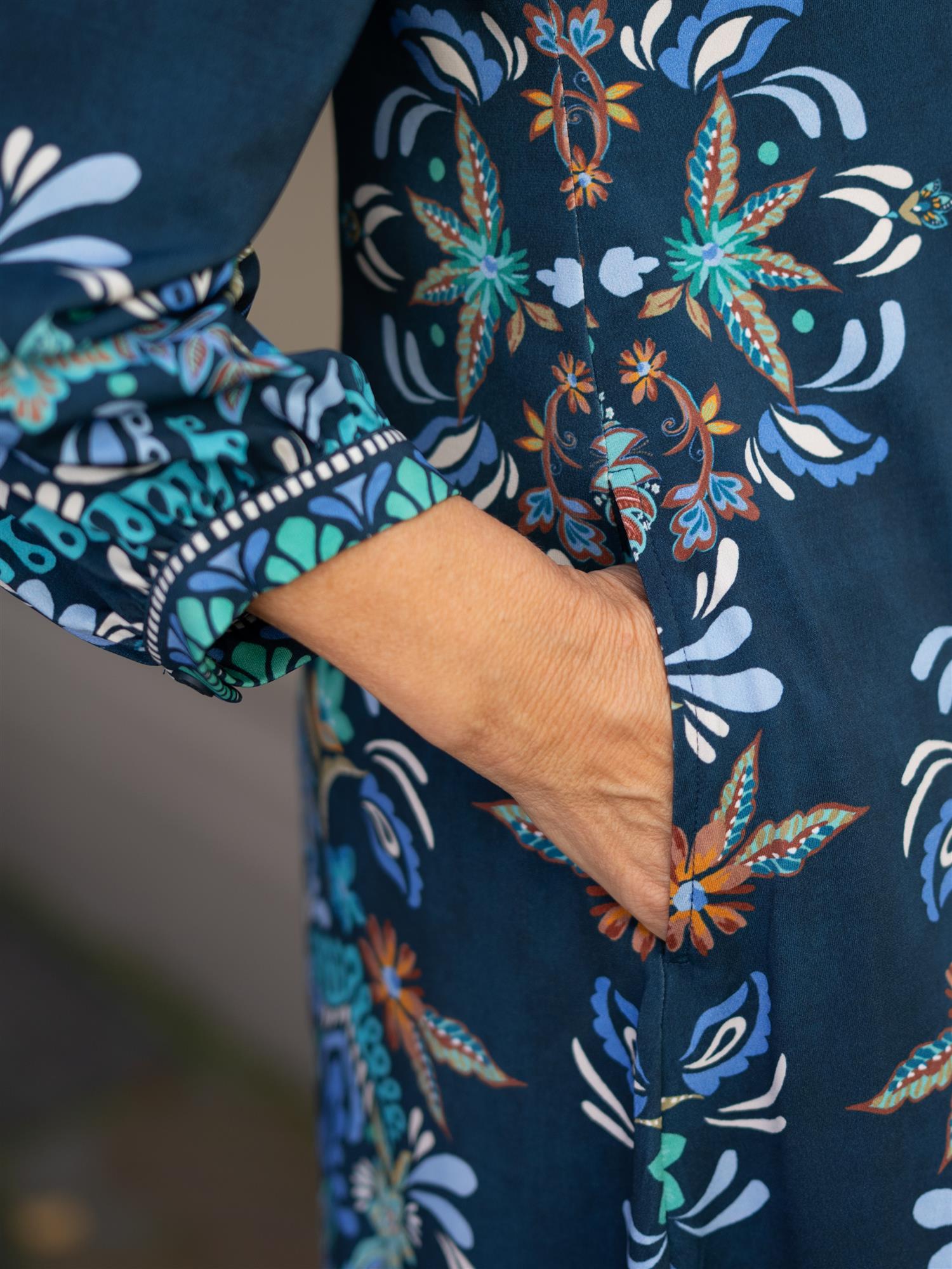 Aithne Dress Navy
