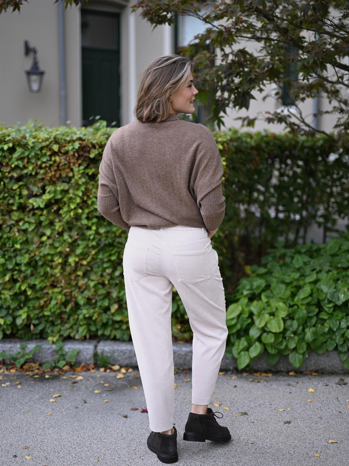 Orchid Five Pocket Milky Greige