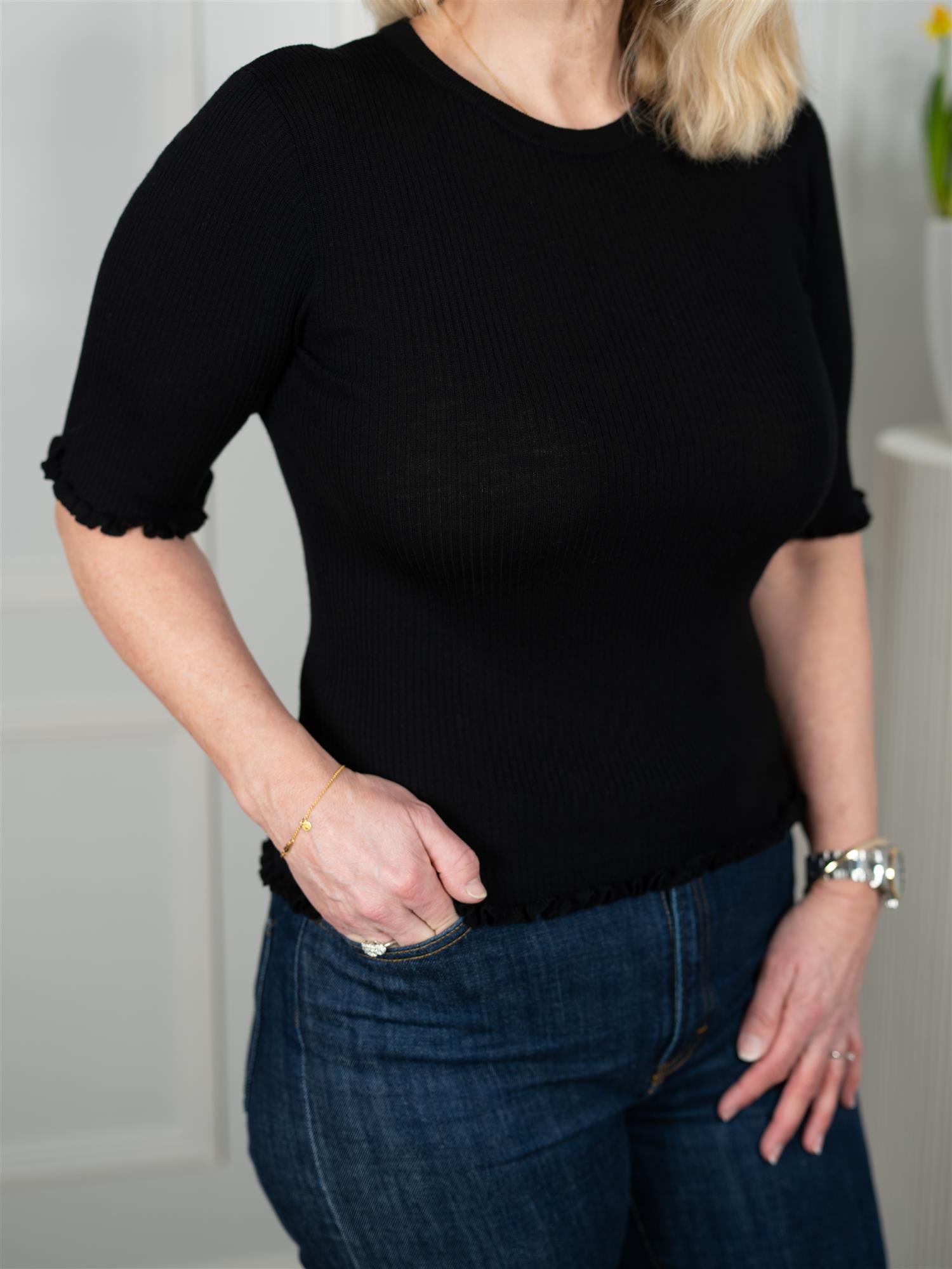 Milla Merino Knit Black
