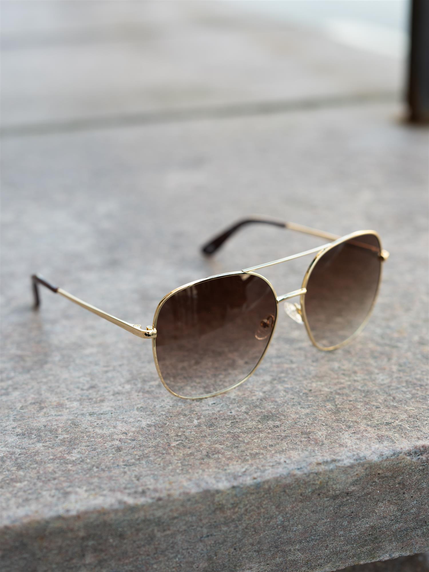 Glas Ella Gold Sunglasses