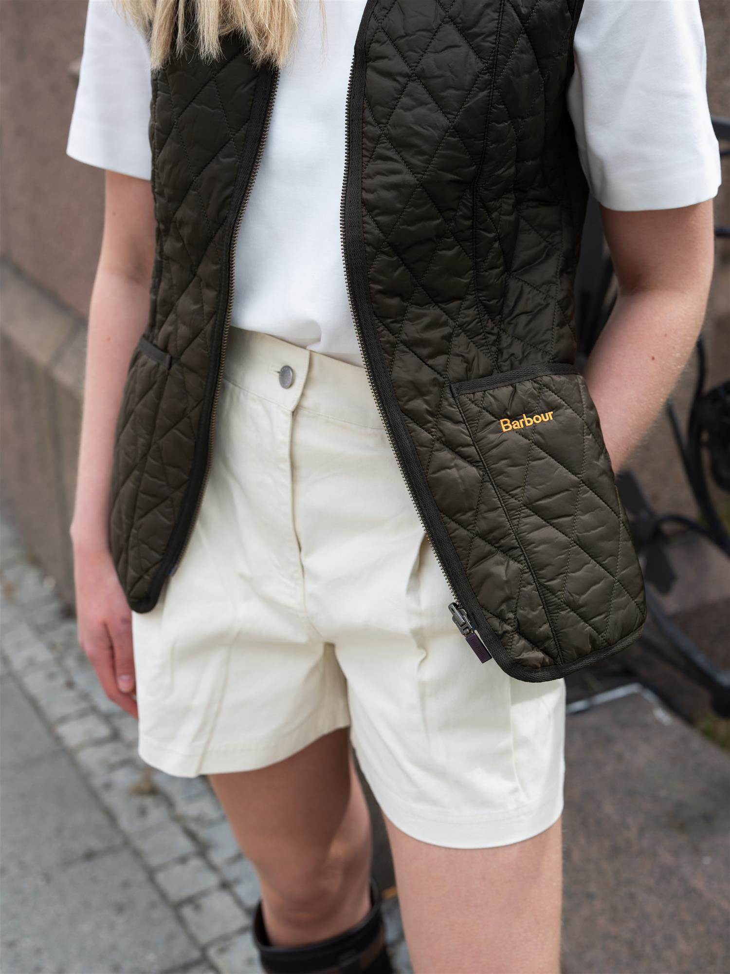 Barbour Betty Liner Oliven