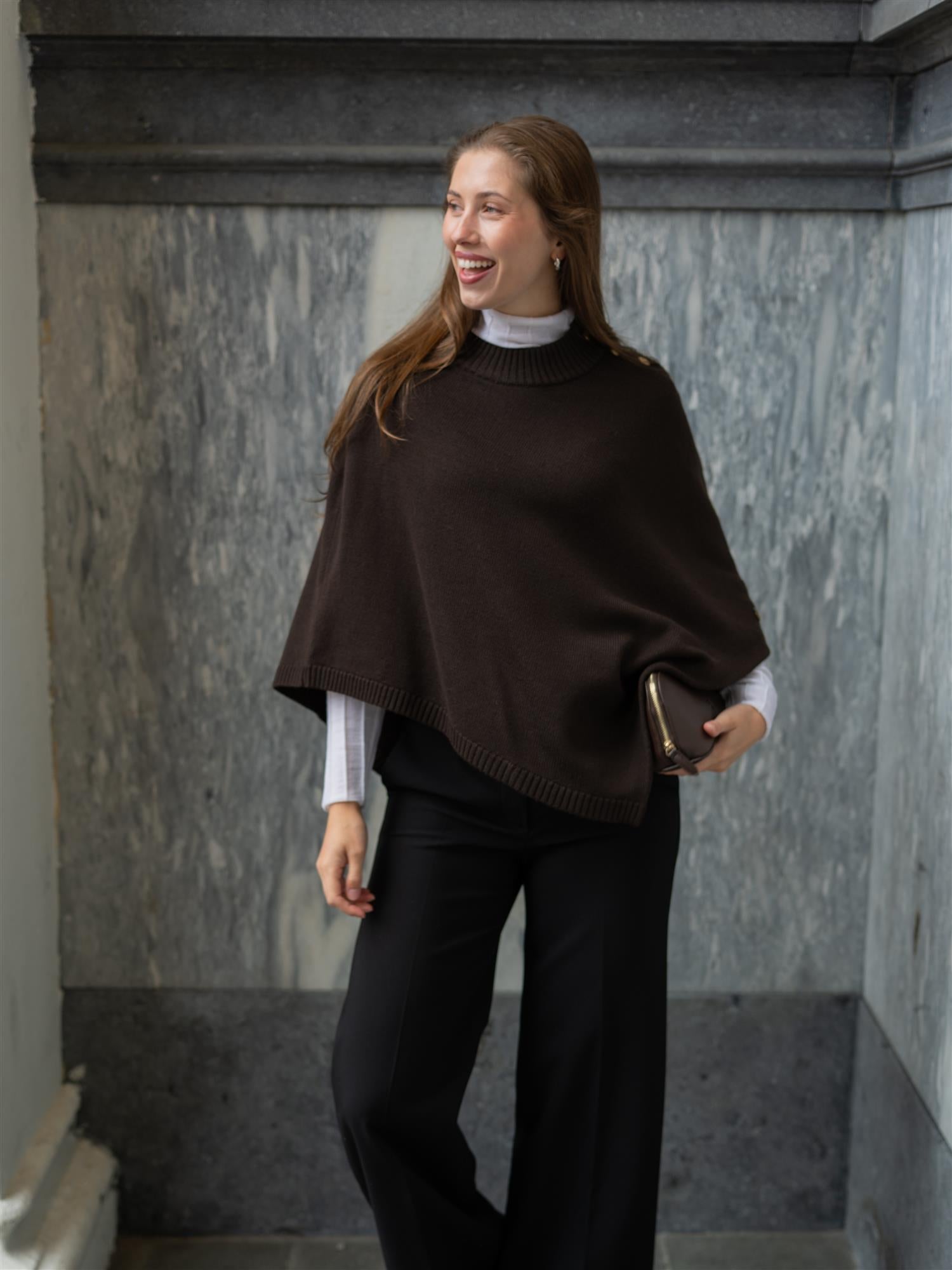 Randy Poncho Chocolat
