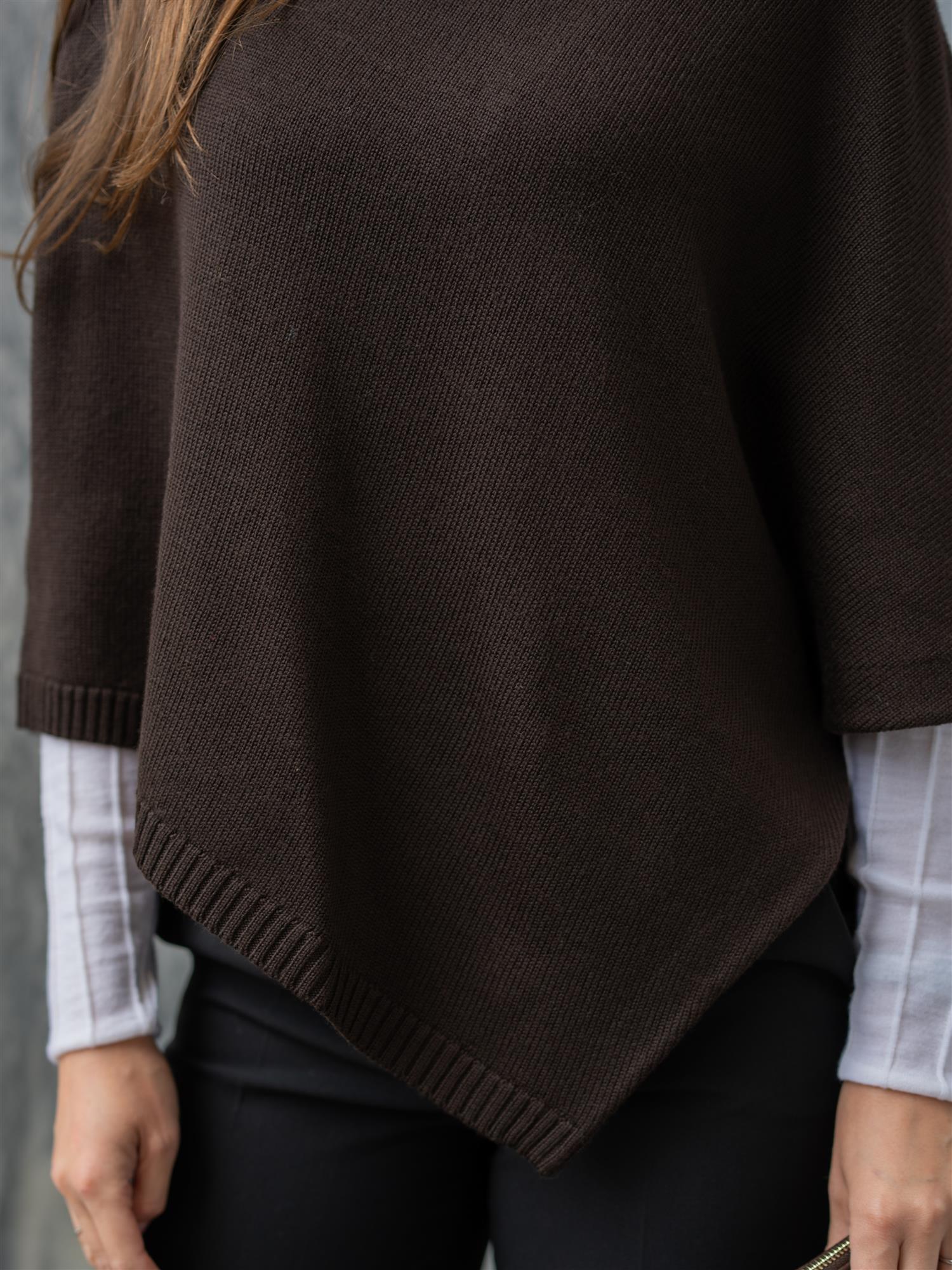 Randy Poncho Chocolat