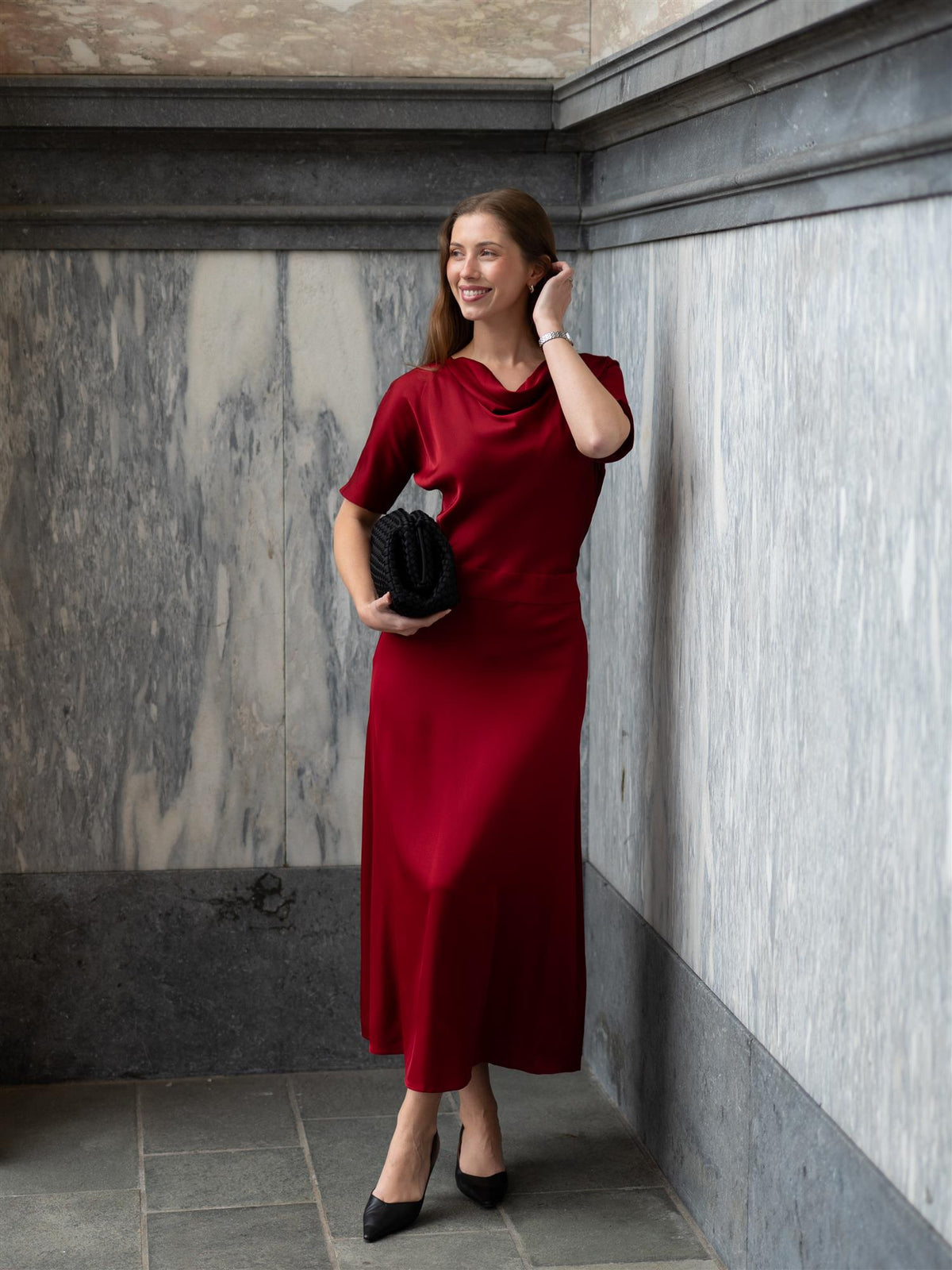 Jessa Dress Red