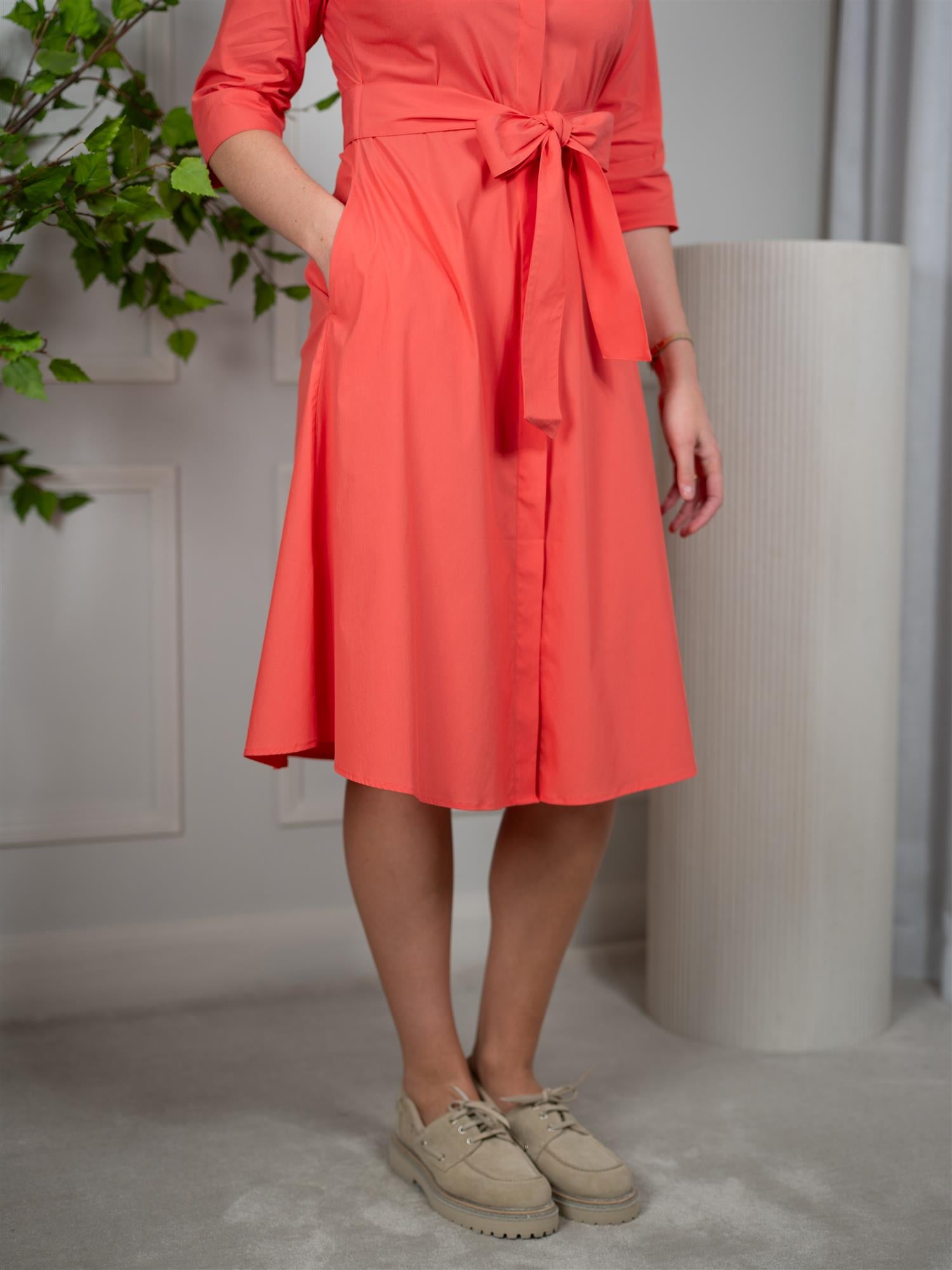 Stenströms Juno Dress Light Red