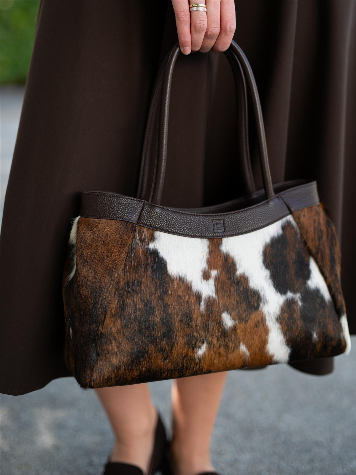 Sorrelle Tote Small Cow