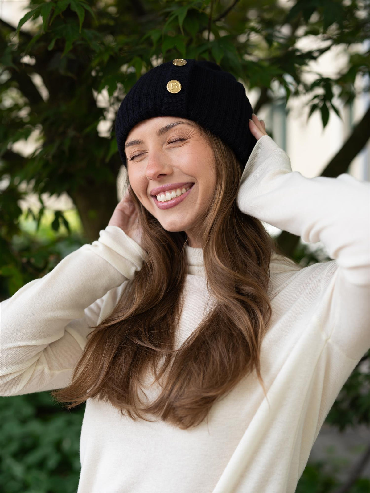 Roya Beanie Marine