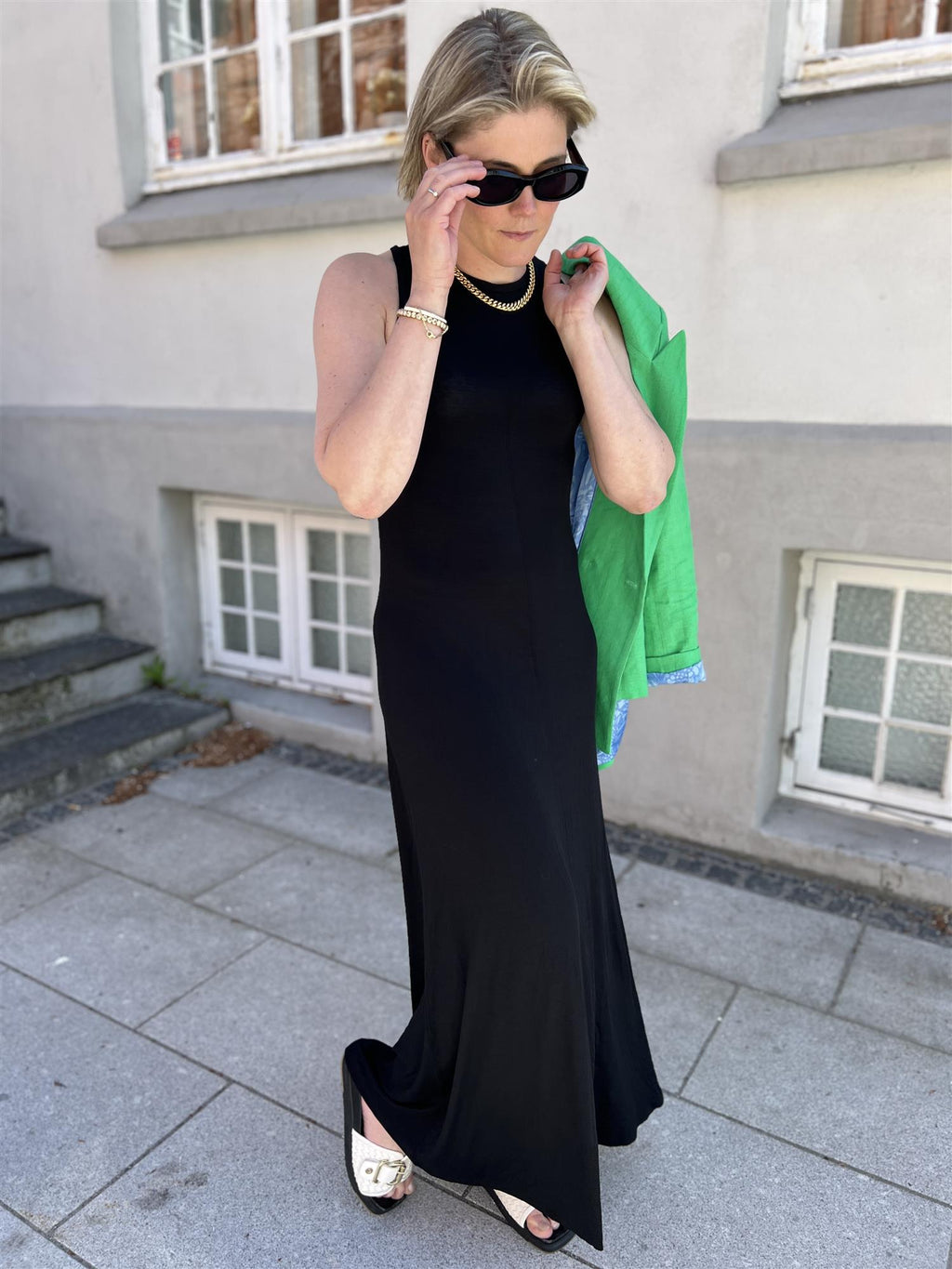 Lexington  Fiona Jersey Dress Black