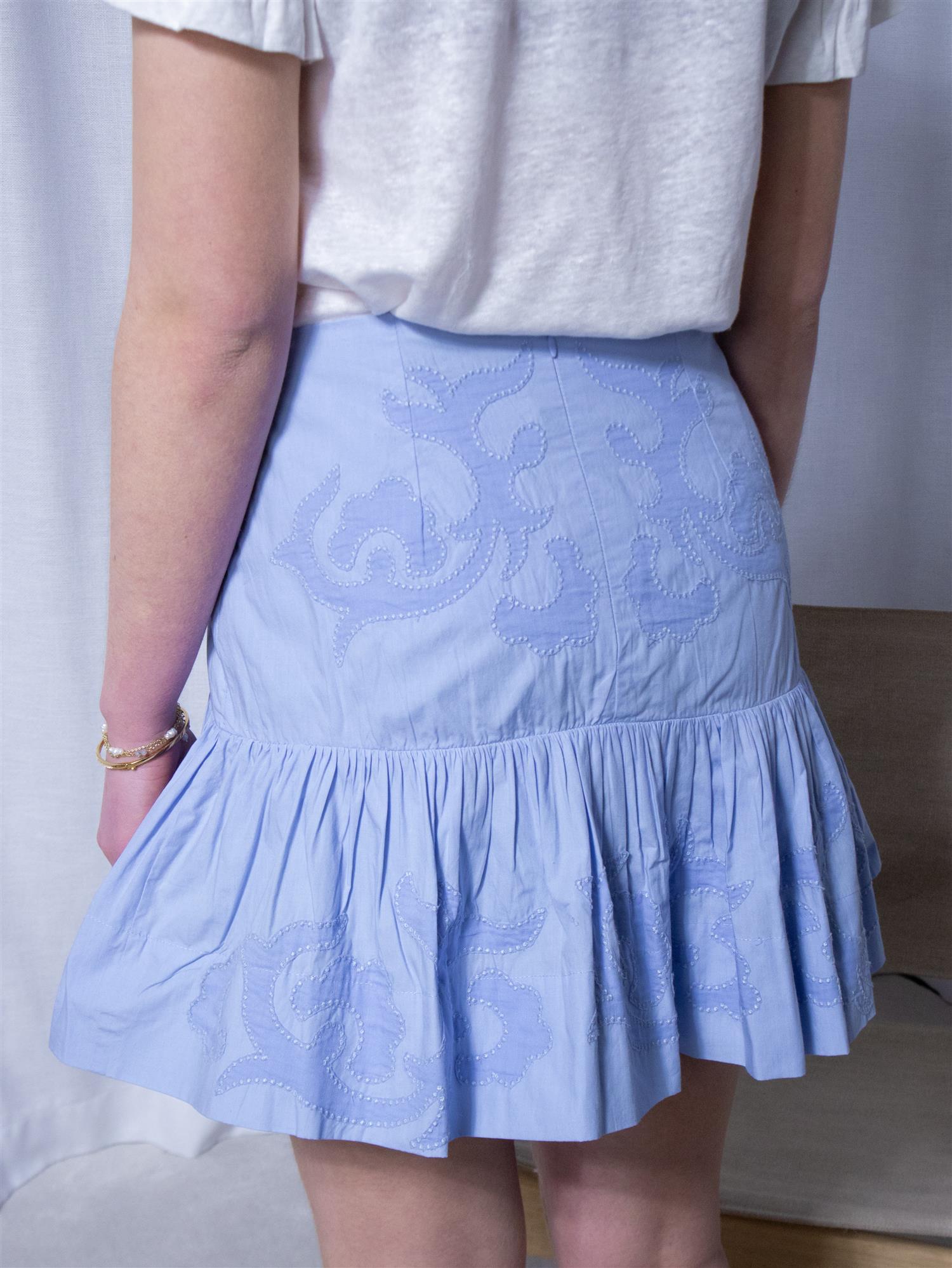 Ella&il Anya Embrodery Skirt Lavender