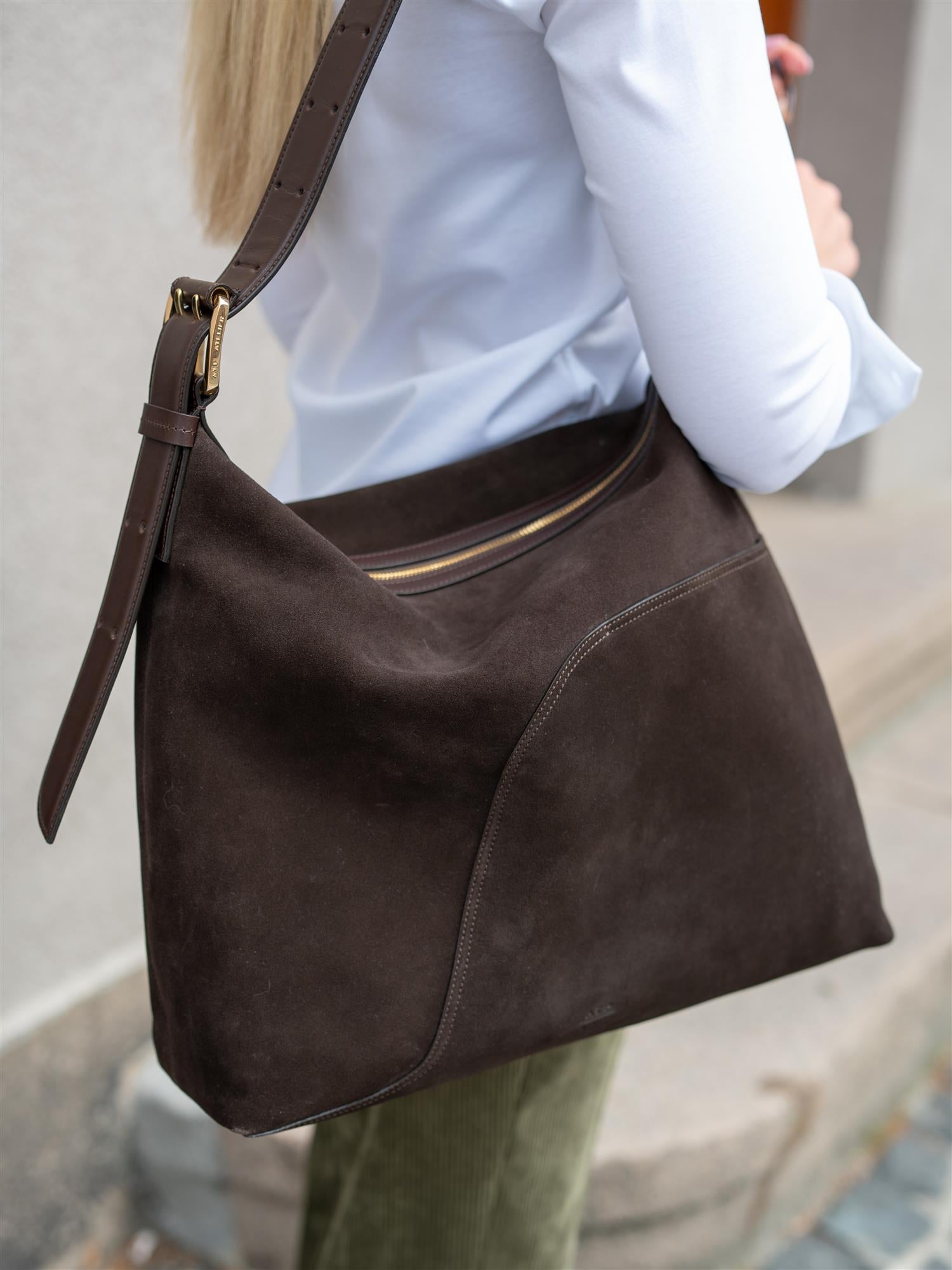 ATP Atelier Bassano Walnut Suede/Vacchetta