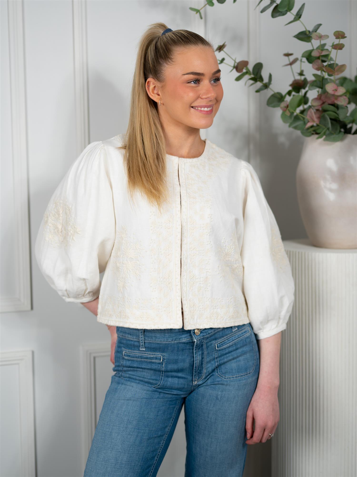 Camilla Pihl Maya Jacket White