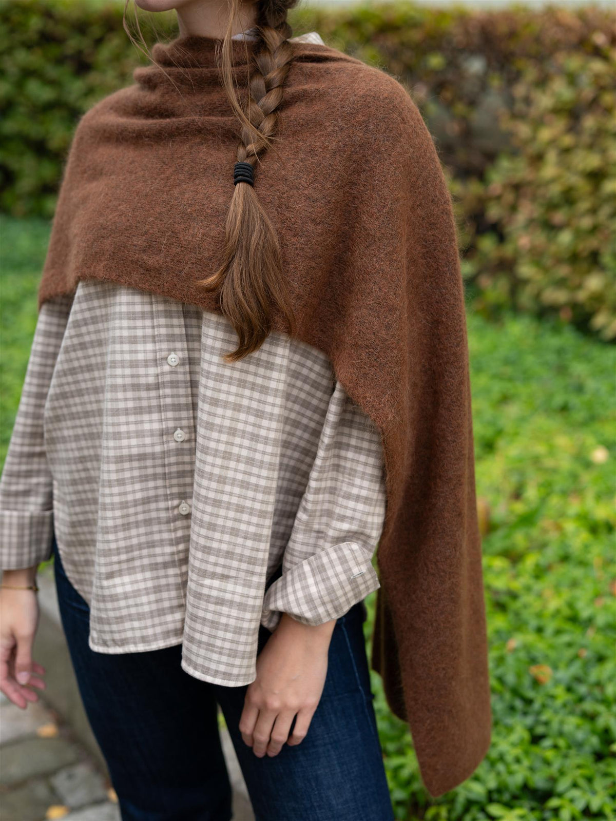Floe Scarf Cognac